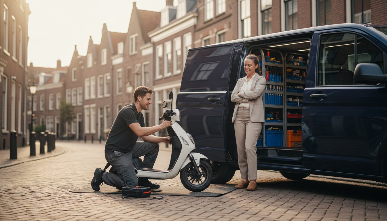 Mobiele service aan huis voor je scooter: Gemak en onderhoud in 2026 - Voordeelscooters.nl