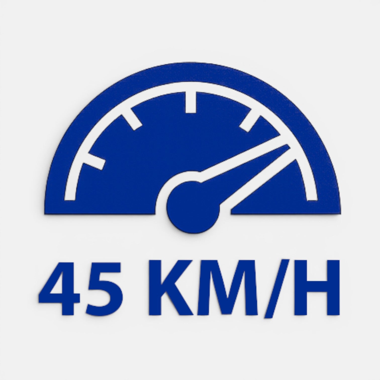 Snelheid naar 45 km/h