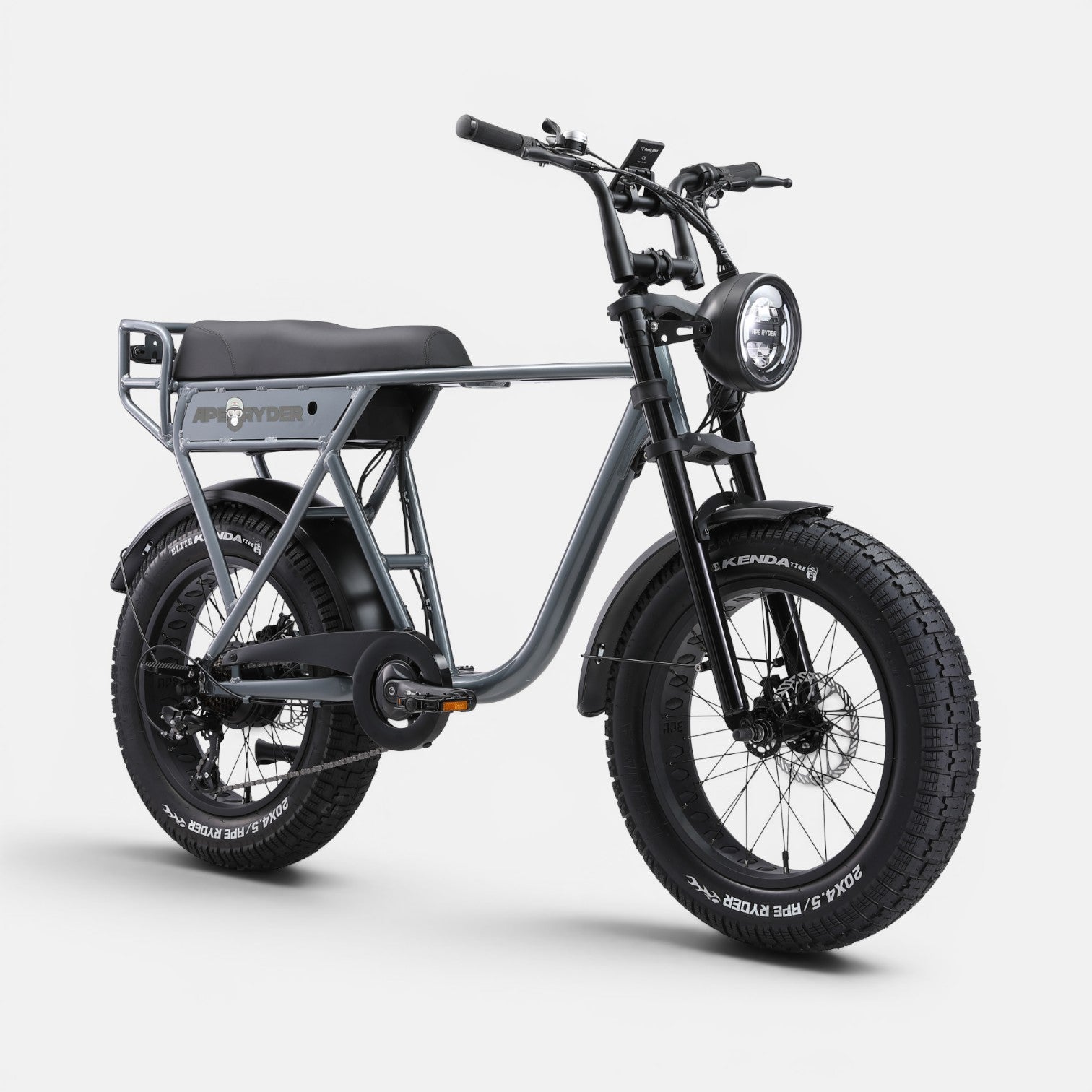 Ape Ryder A10 Fatbike Grijs - 25KM/H - Voordeelscooters.nl