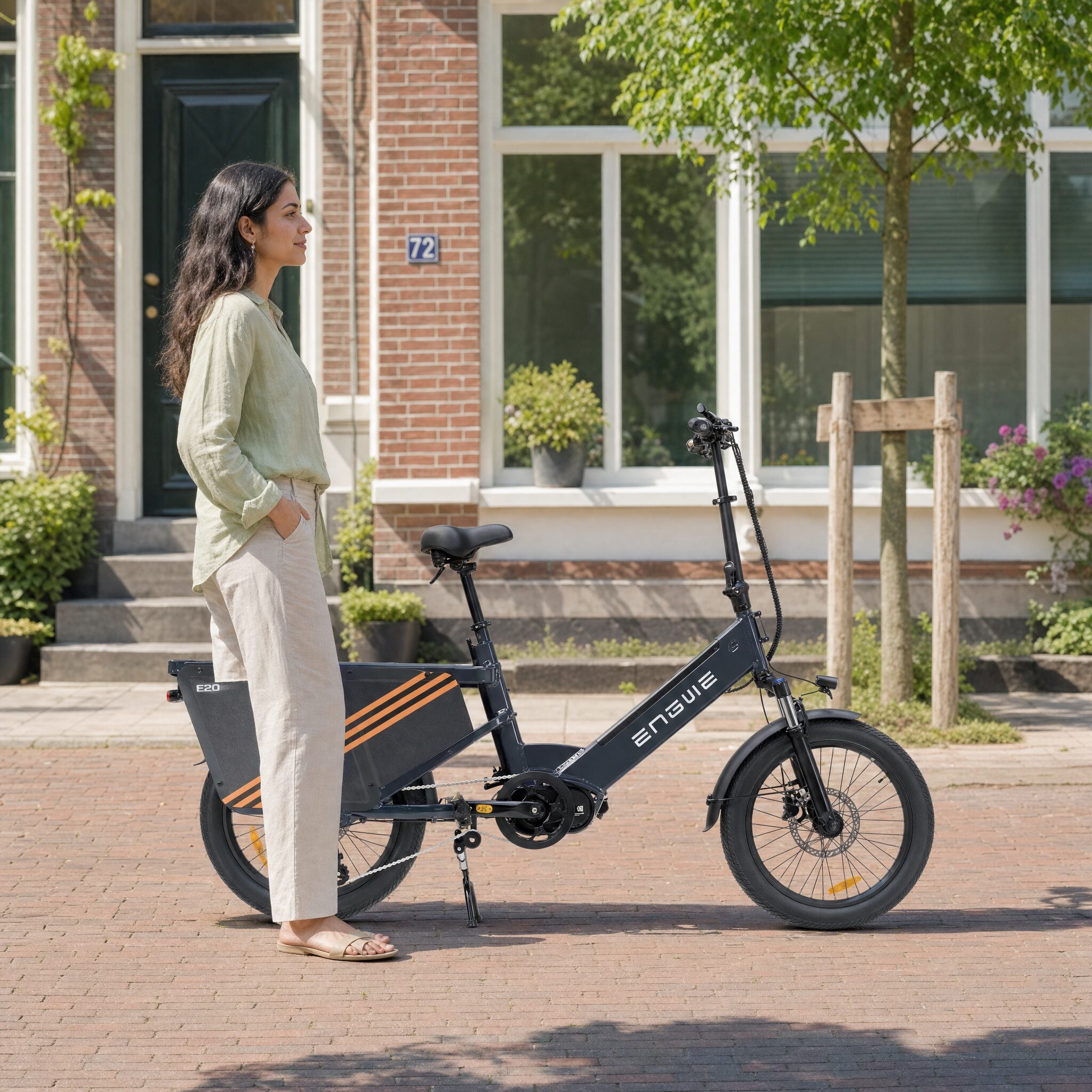 Engwe LE20 Longtail - Grijs - Voordeelscooters.nl