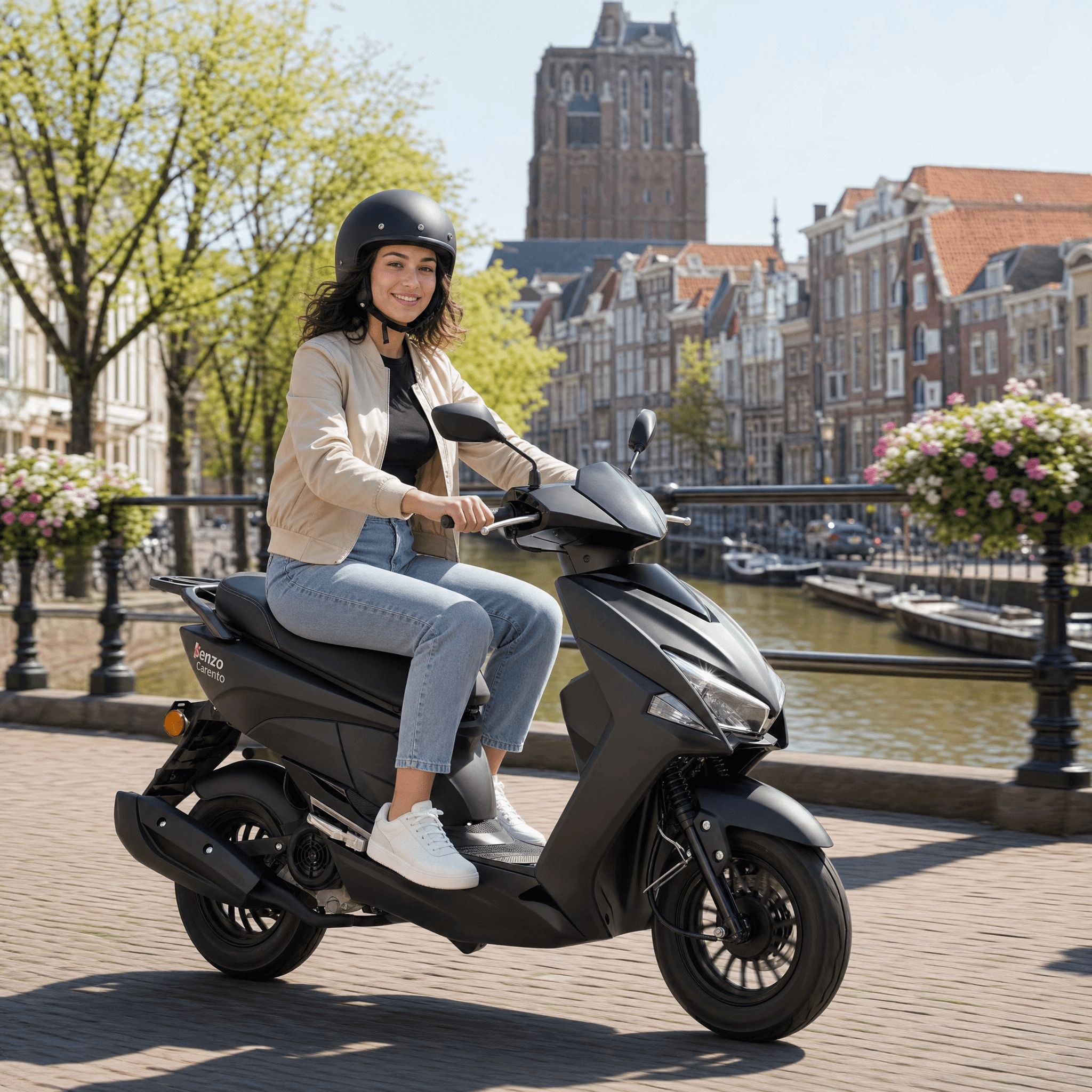 Senzo Carento Matzwart - Voordeelscooters.nl