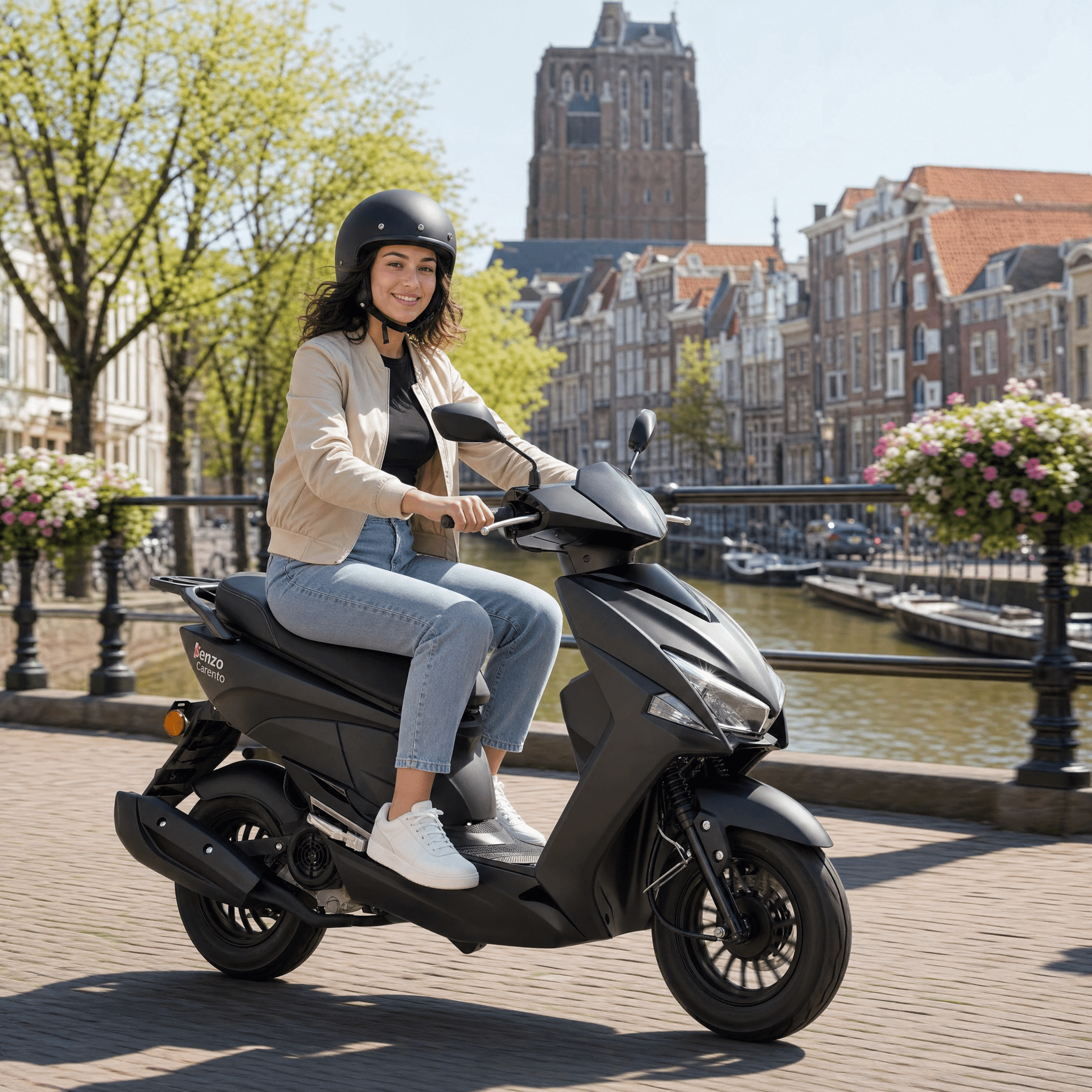 Senzo Carento Matzwart - Voordeelscooters.nl