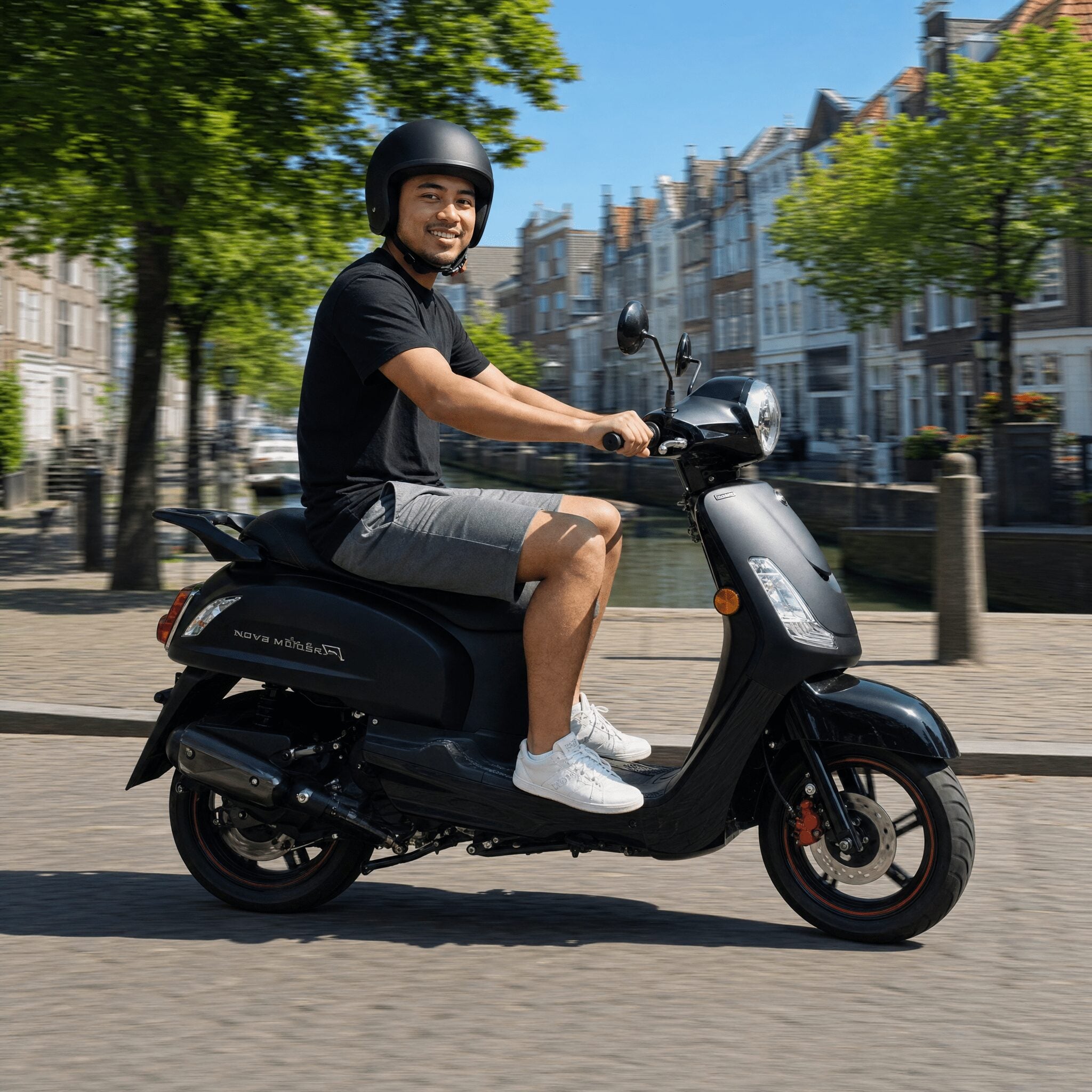SYM Fiddle 2 Mat Zwart - Voordeelscooters.nl