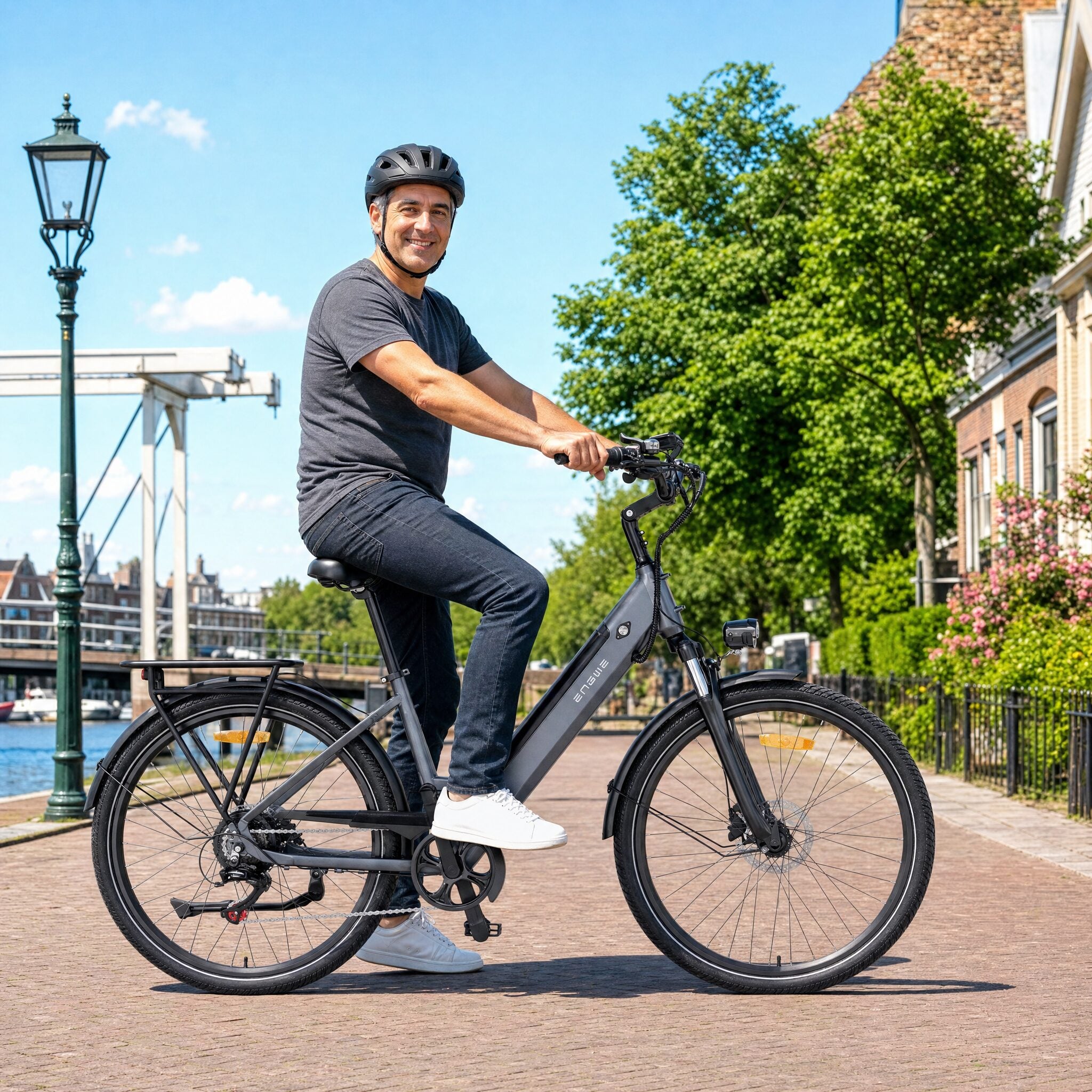 Engwe P275 SE Grijs - Voordeelscooters.nl