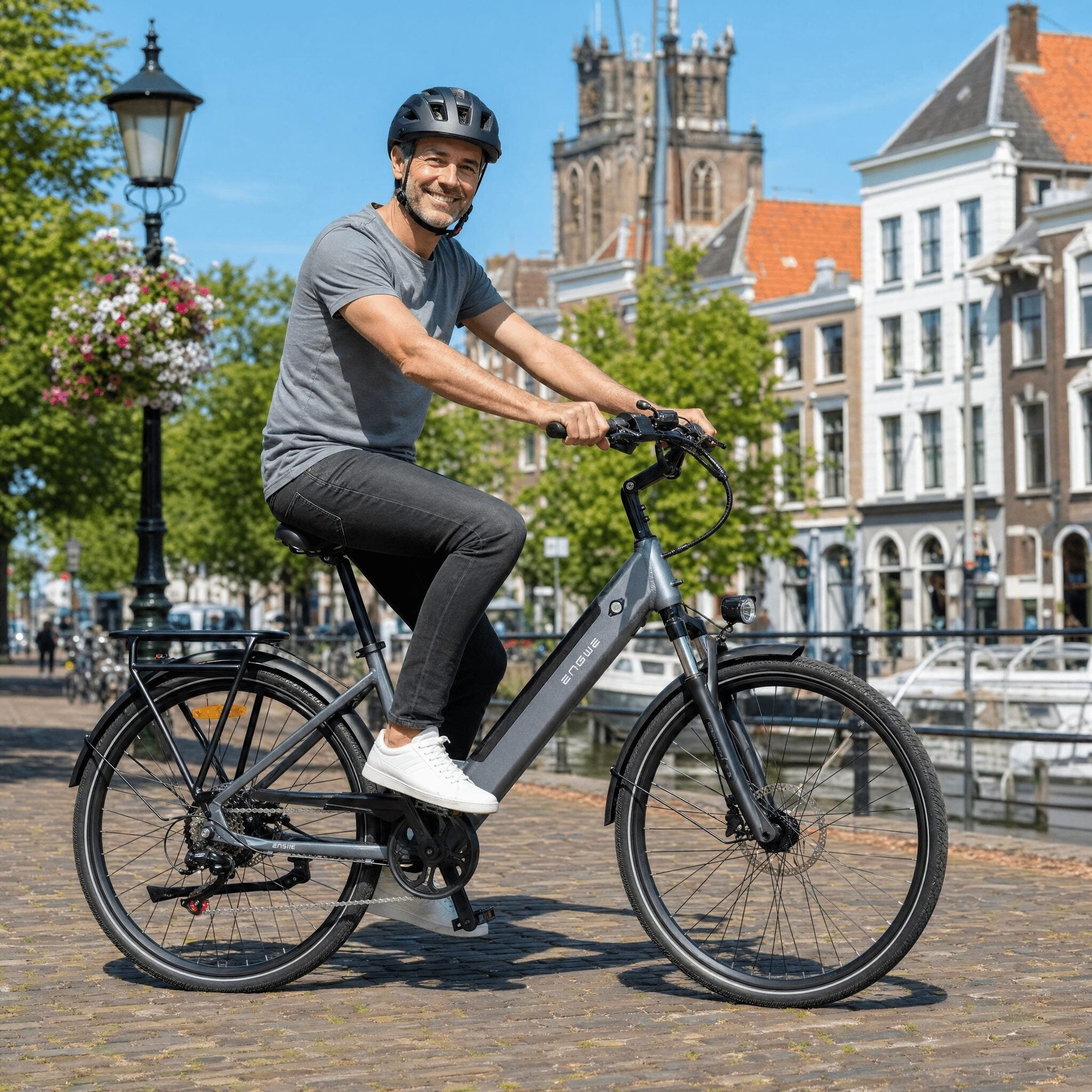 Engwe P275 SE Grijs - Voordeelscooters.nl