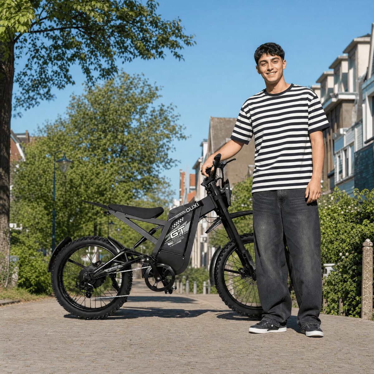 Ouxi GT2000 Zwart - Voordeelscooters.nl