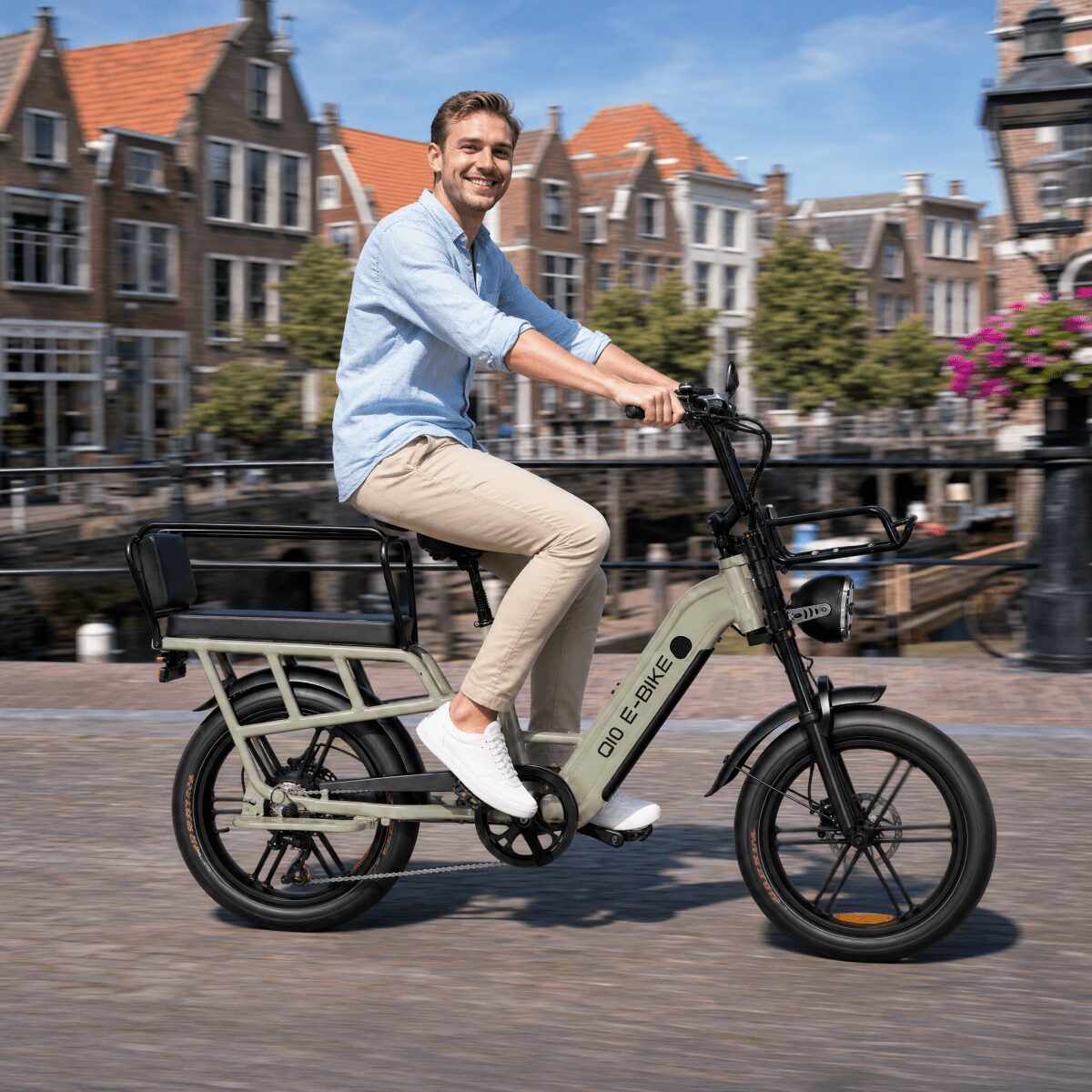 Ouxi Q10 Longtail - Zwart - Voordeelscooters.nl