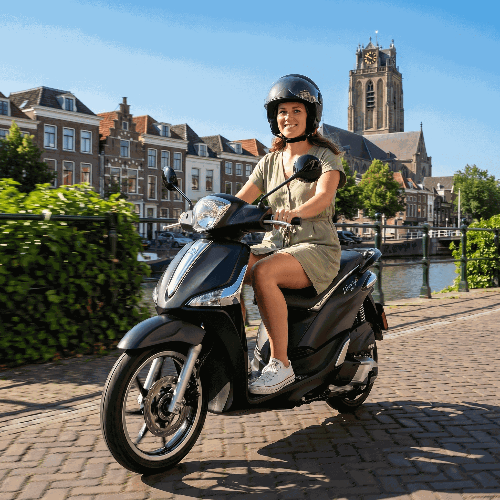 Piaggio Liberty Zwart - Voordeelscooters.nl