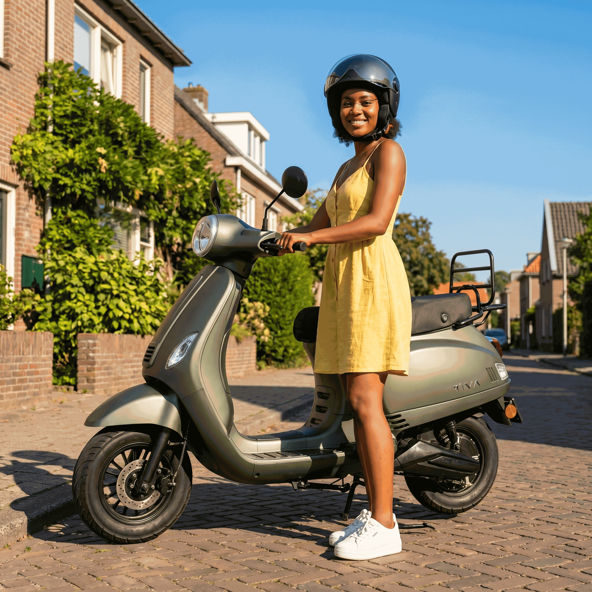 IVA Lux Electric 2.0 Matgroen - Voordeelscooters.nl