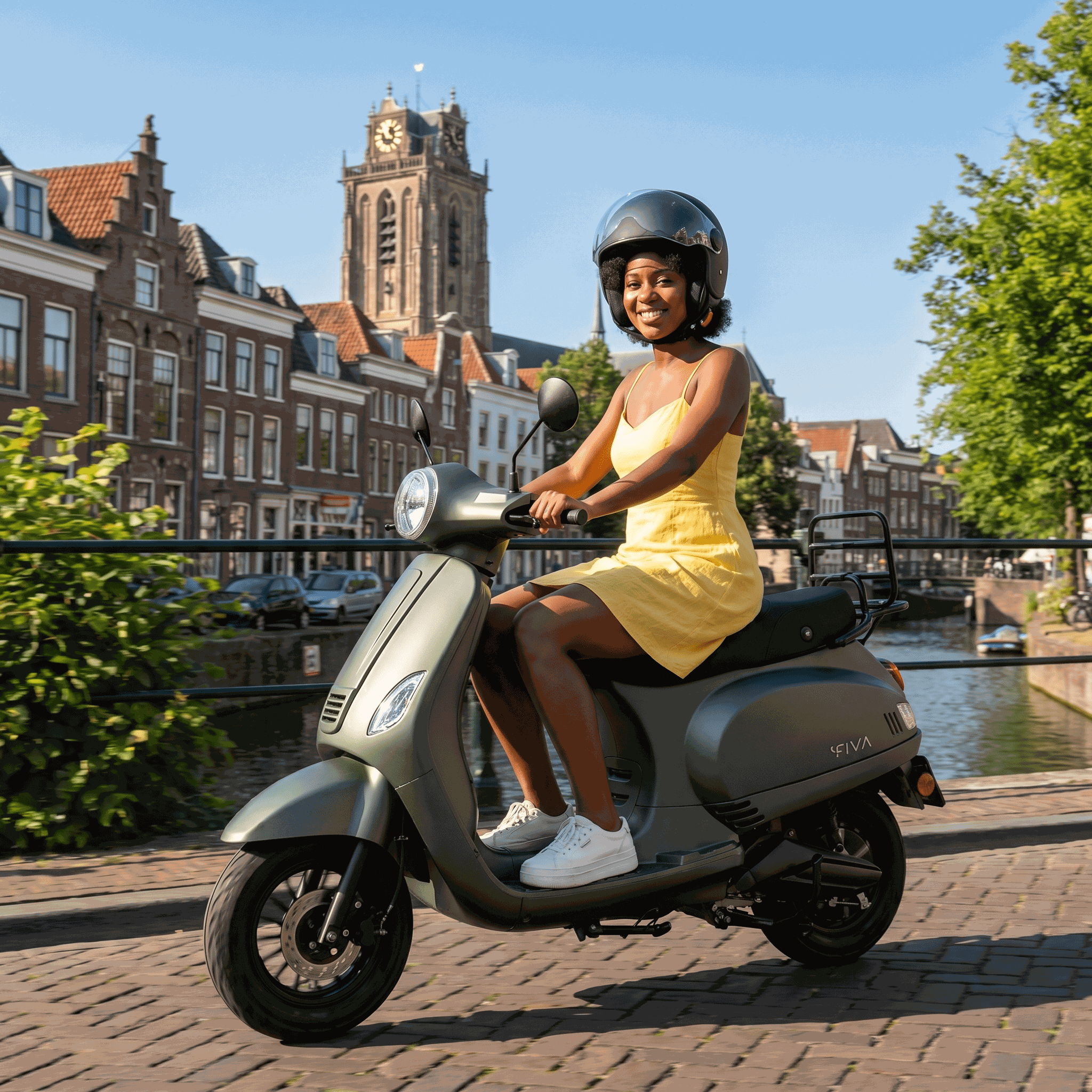 IVA Lux Electric 2.0 Matgroen - Voordeelscooters.nl