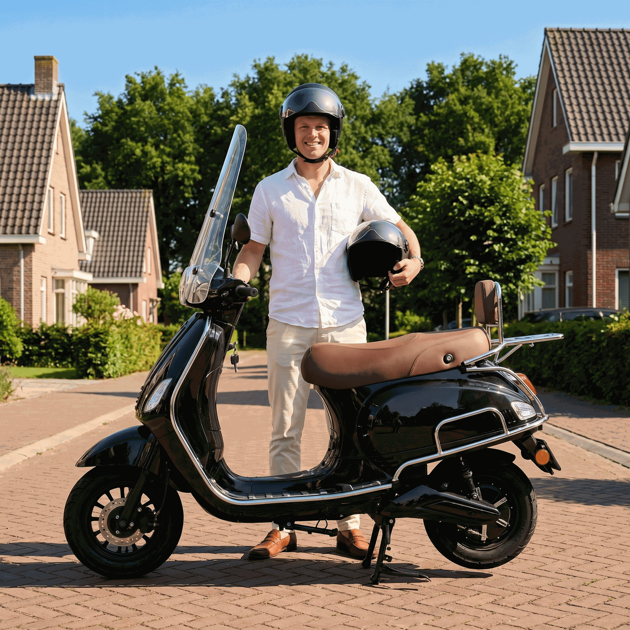 IVA Lux Special Electric 2.0 Zwart - Voordeelscooters.nl