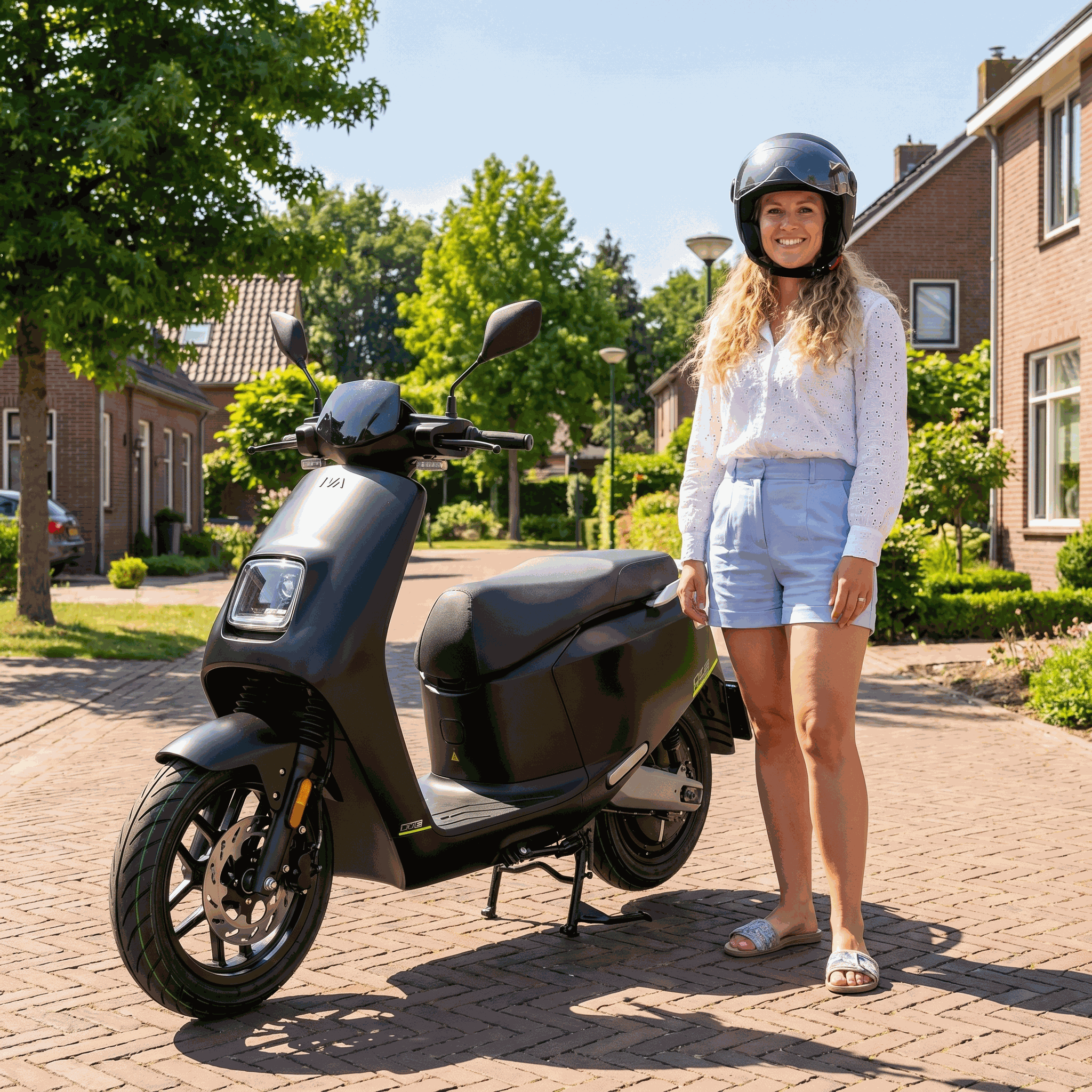 IVA NCE Pro Matzwart - Voordeelscooters.nl