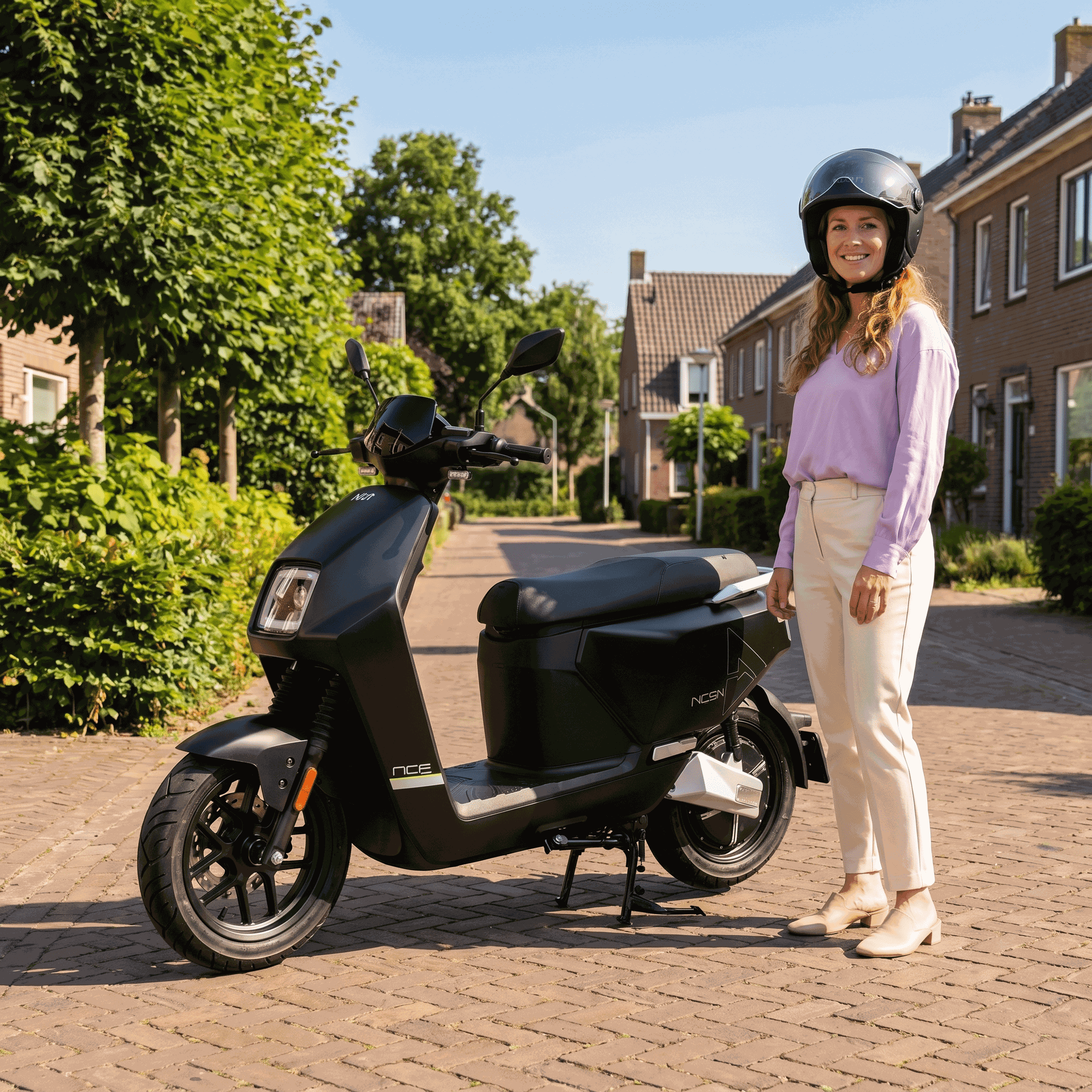 IVA NCF Matzwart - Voordeelscooters.nl