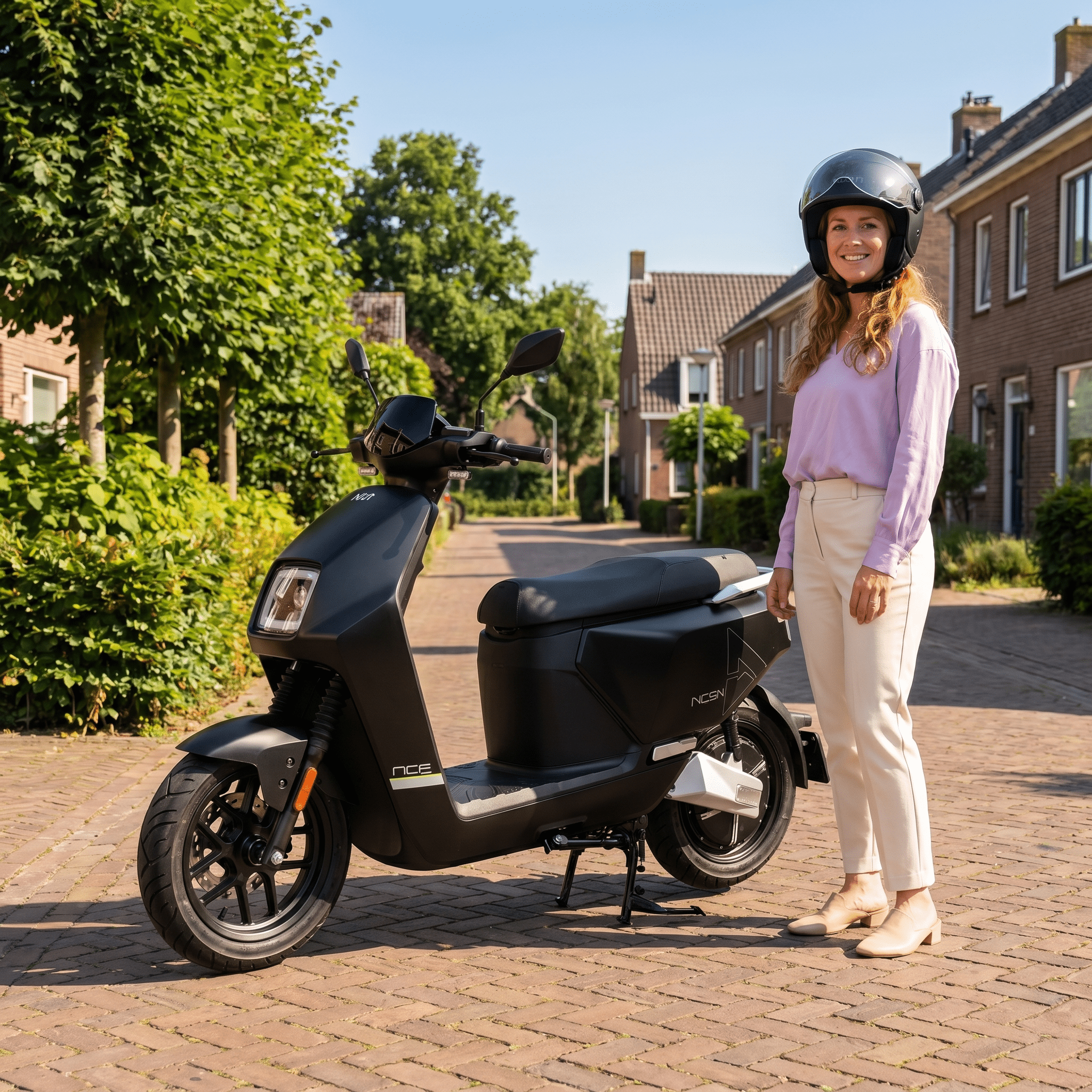 IVA NCF Matzwart - Voordeelscooters.nl
