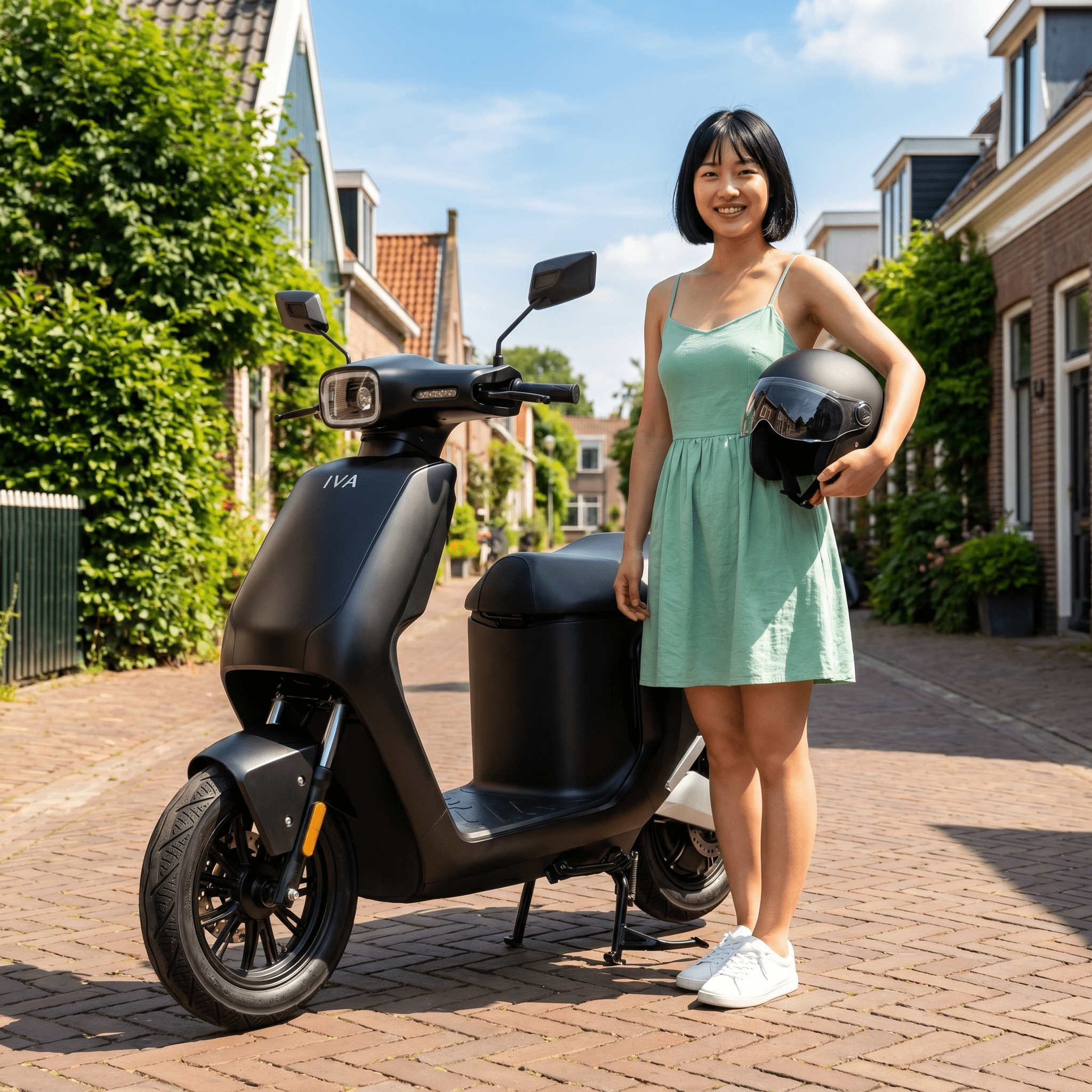 IVA NCS Matzwart - Voordeelscooters.nl