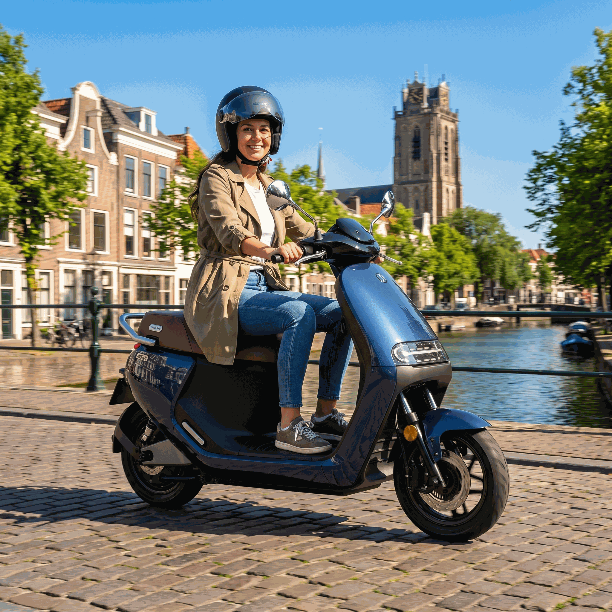 Segway E150S Glanzend Blauw - Voordeelscooters.nl