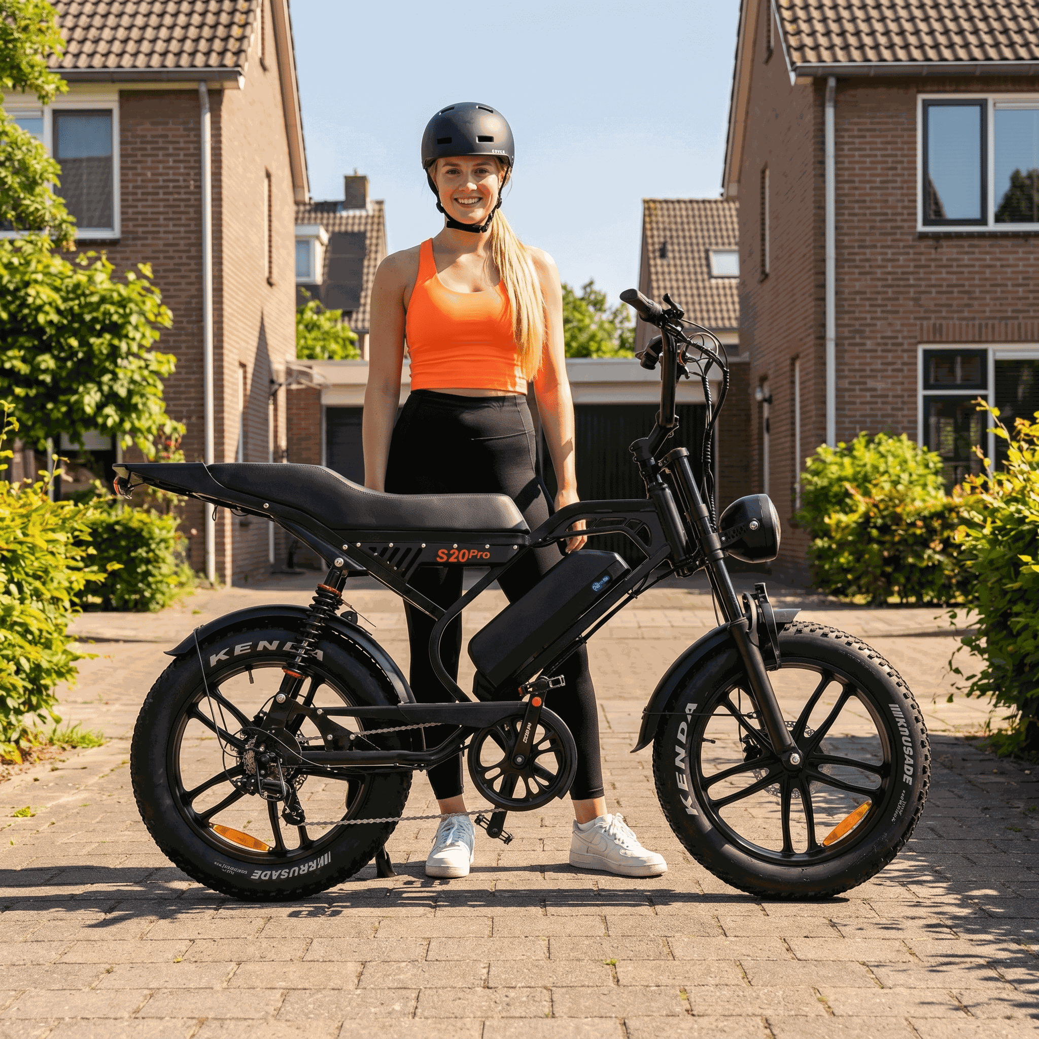 QM Wheels S20 Pro Zwart - 25 KM/H - Voordeelscooters.nl