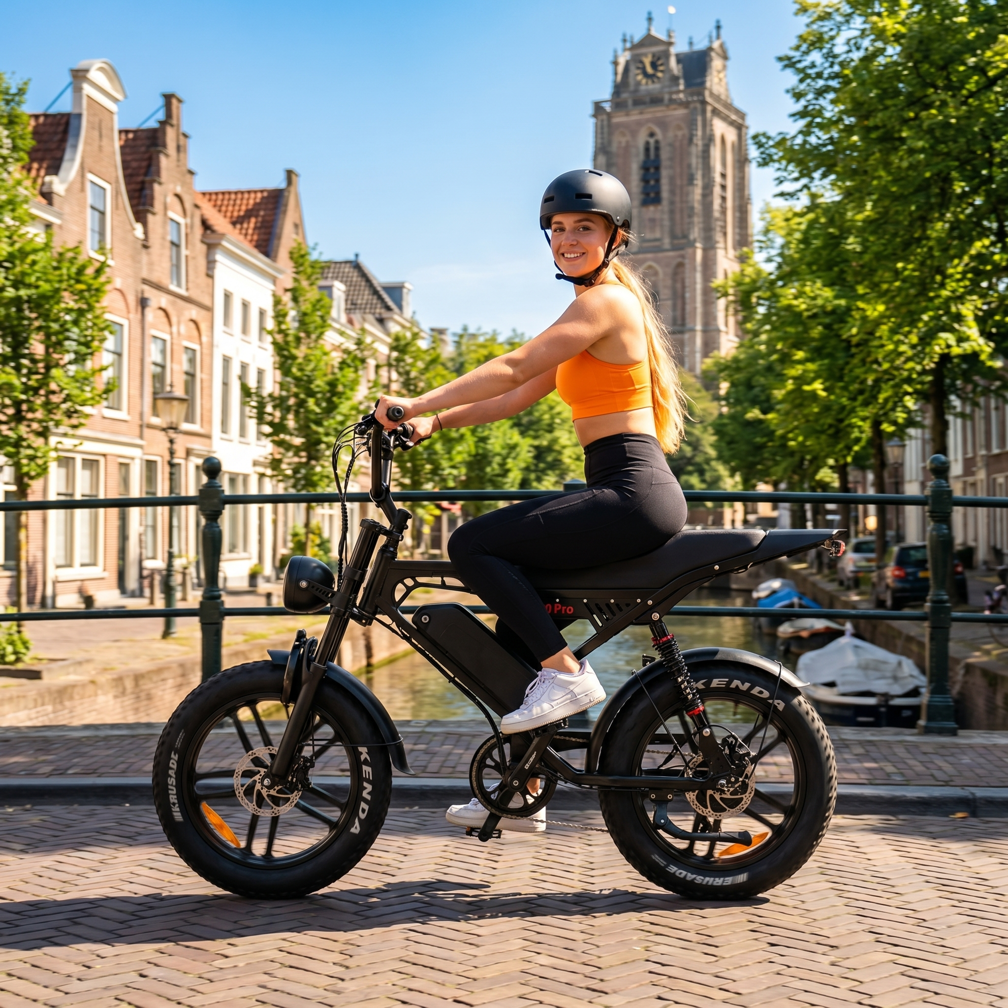 QM Wheels S20 Pro Zwart - 25 KM/H - Voordeelscooters.nl