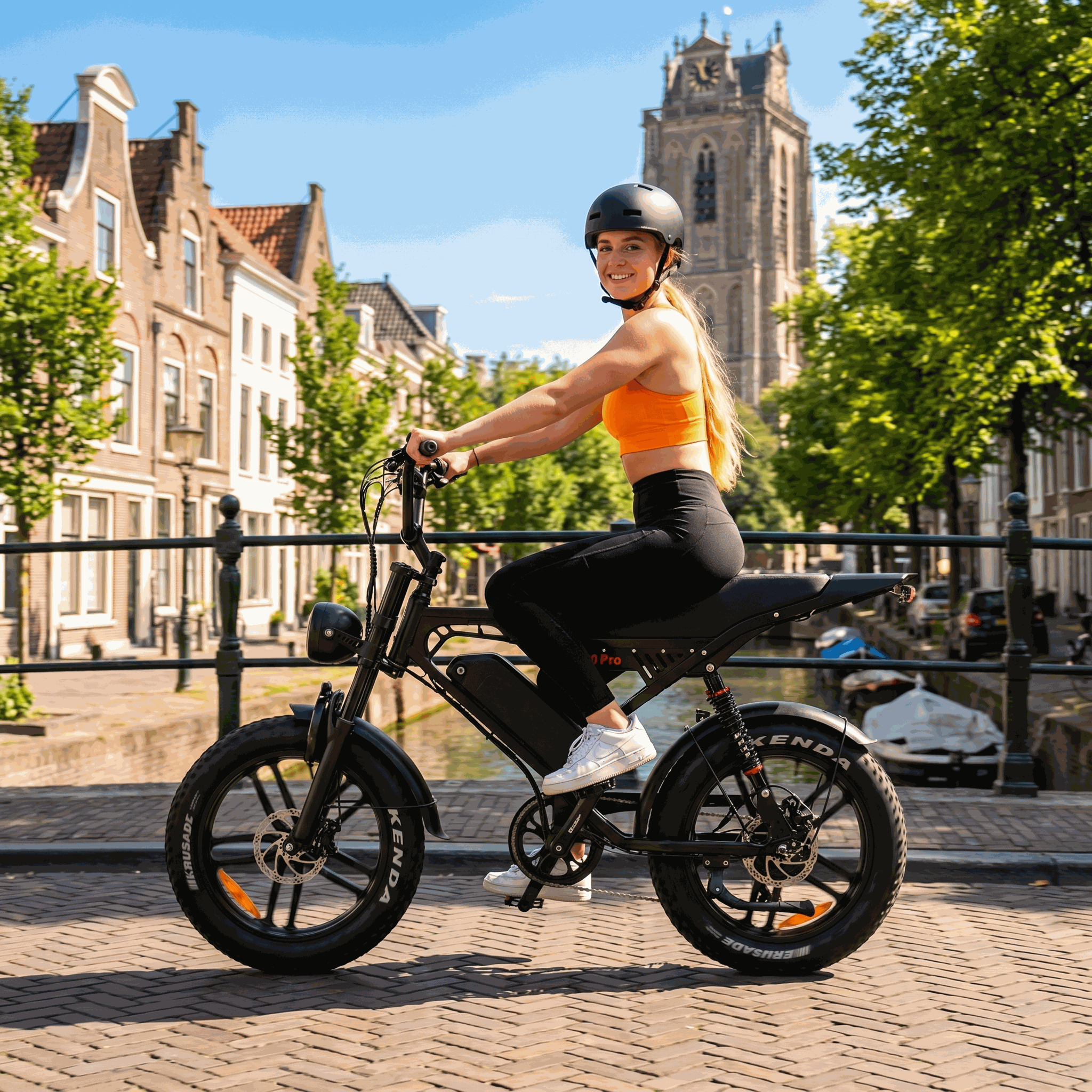 QM Wheels S20 Pro Zwart - 25 KM/H - Voordeelscooters.nl