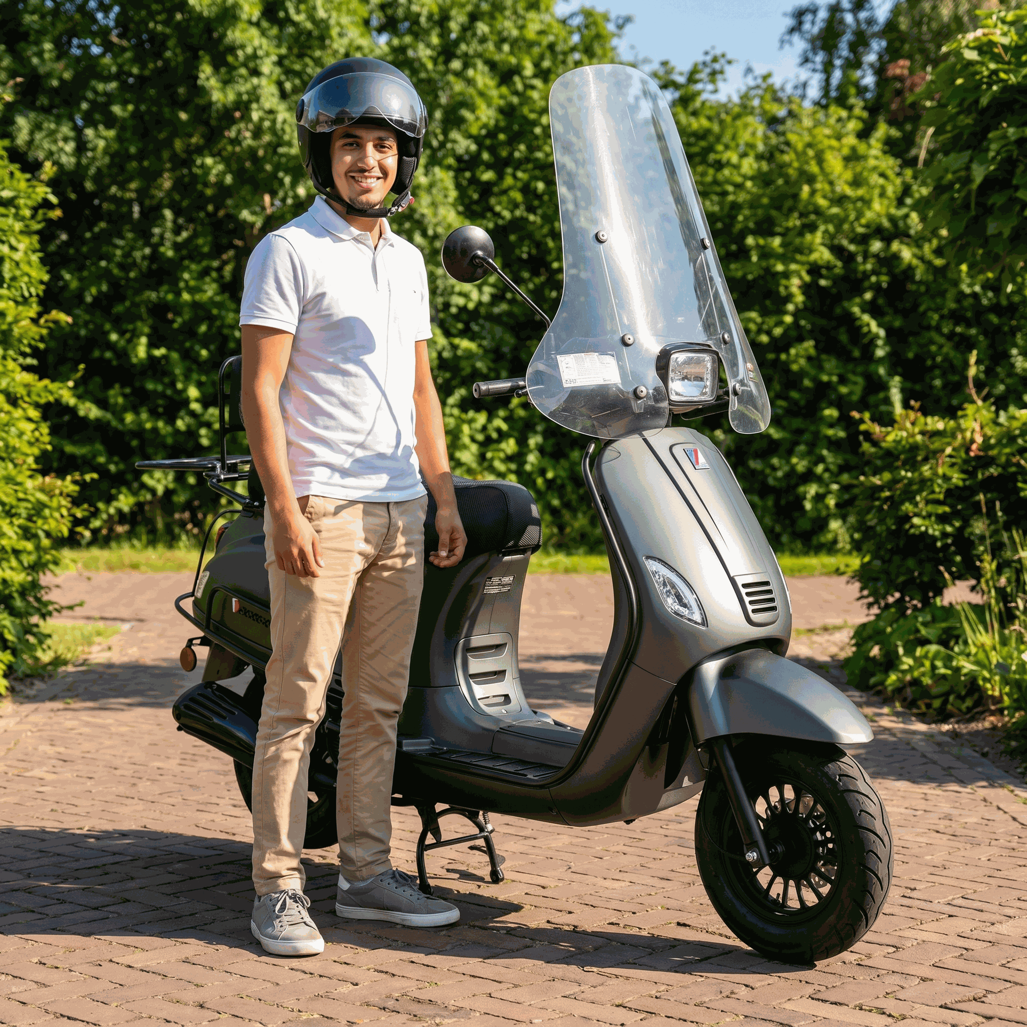 Senzo RivaLux S Special Matgroen - Voordeelscooters.nl