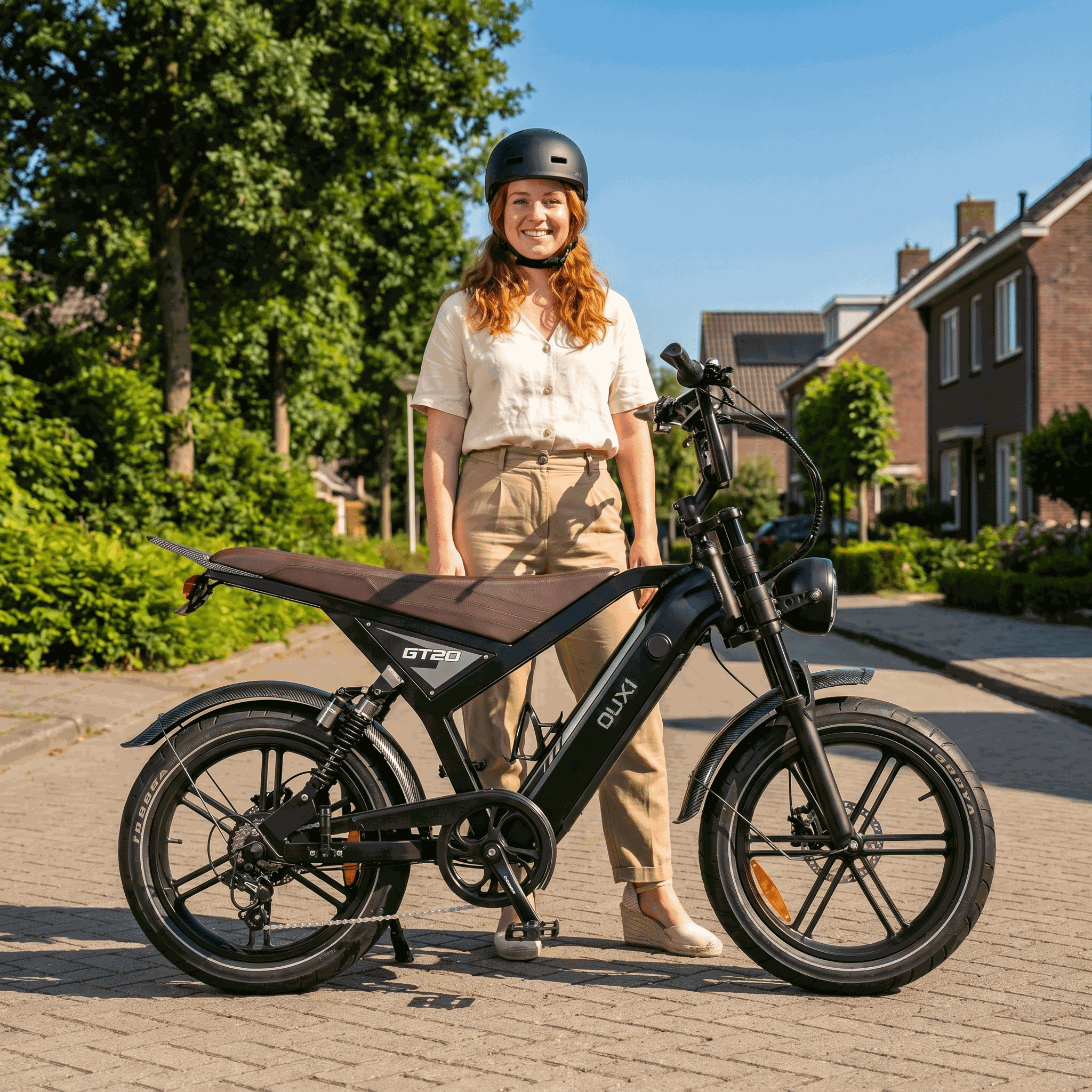 Ouxi GT20 Zwart - Voordeelscooters.nl