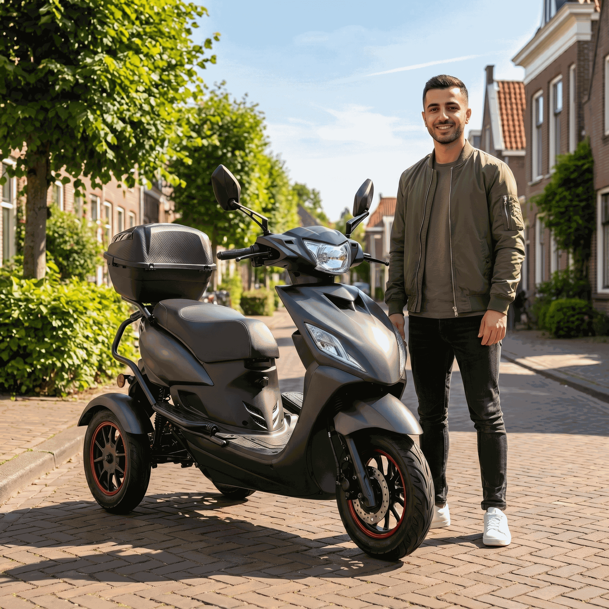 IVA T3 2.0 Matgrijs - Voordeelscooters.nl