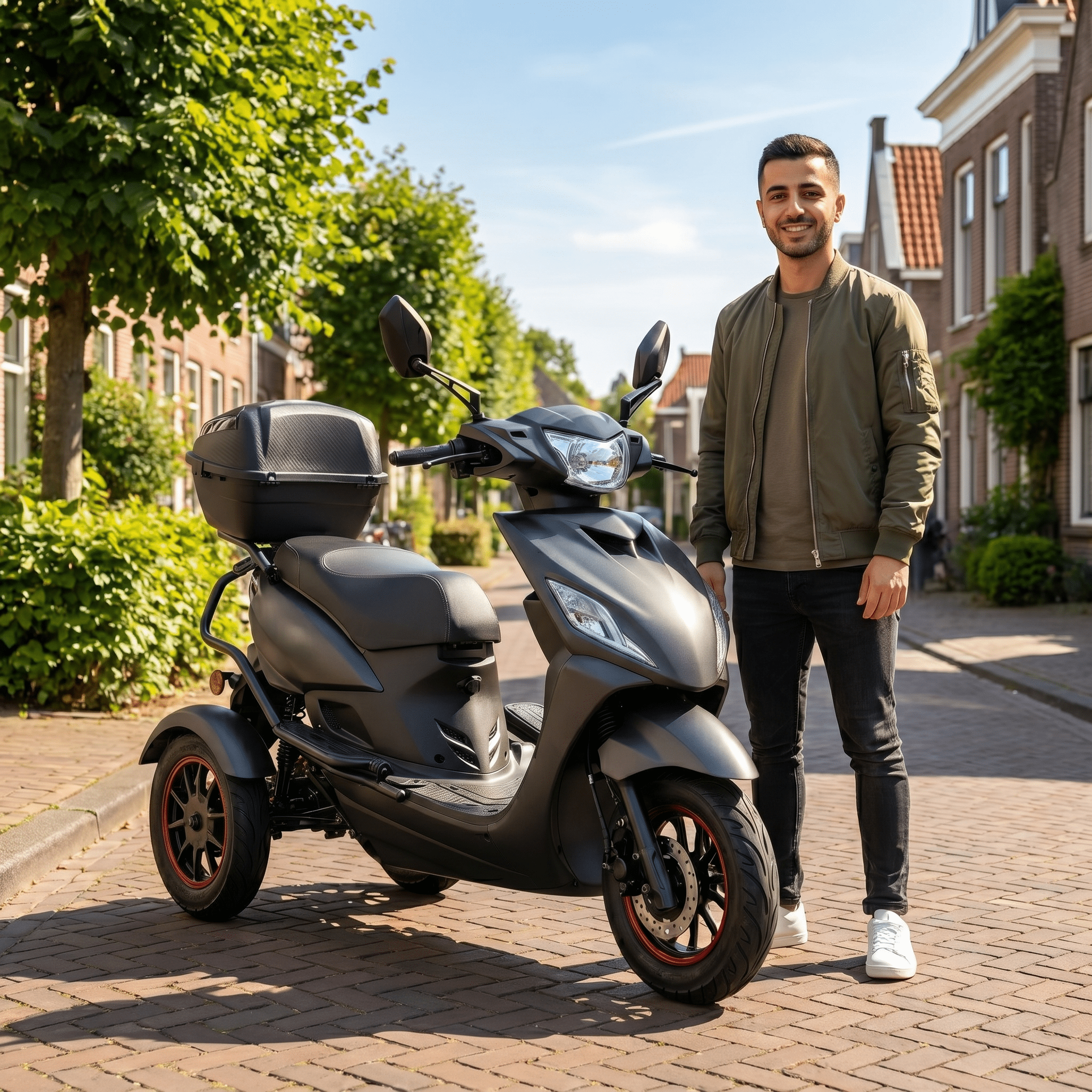 IVA T3 2.0 Matgrijs - Voordeelscooters.nl