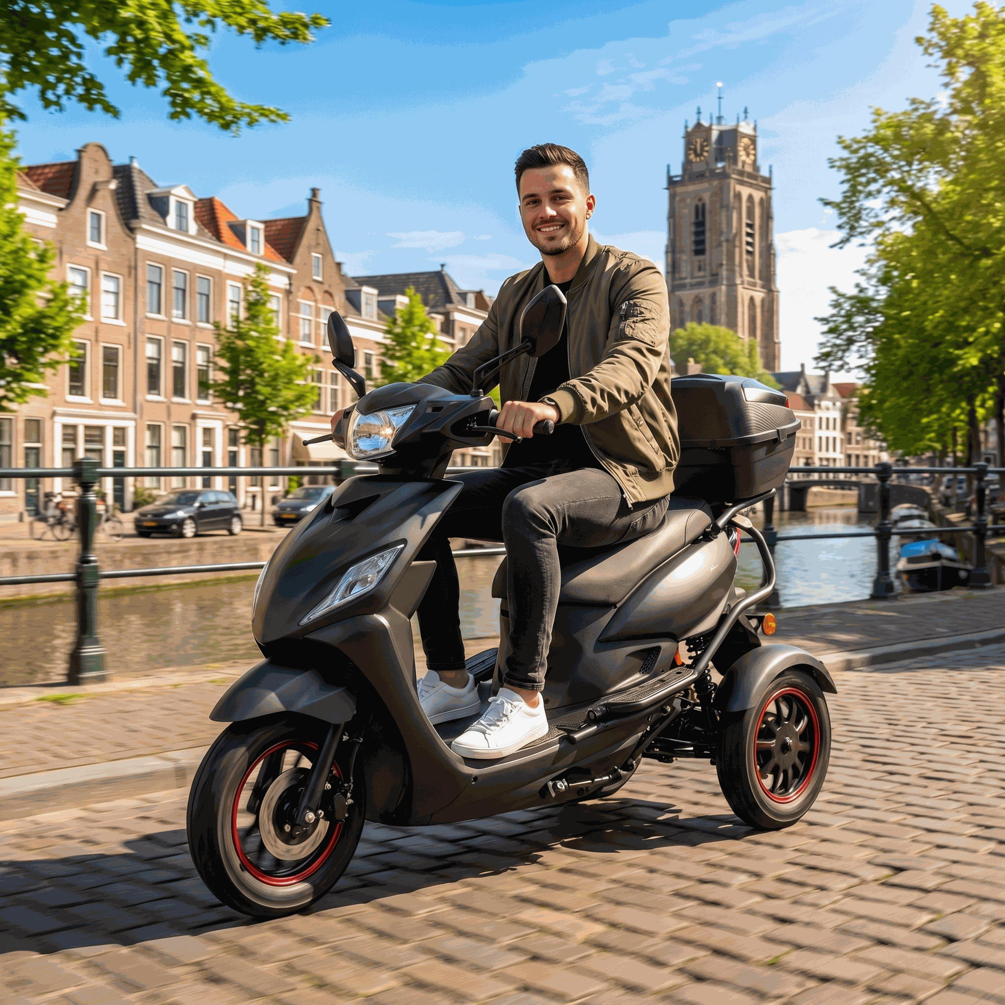 IVA T3 2.0 Matgrijs - Voordeelscooters.nl