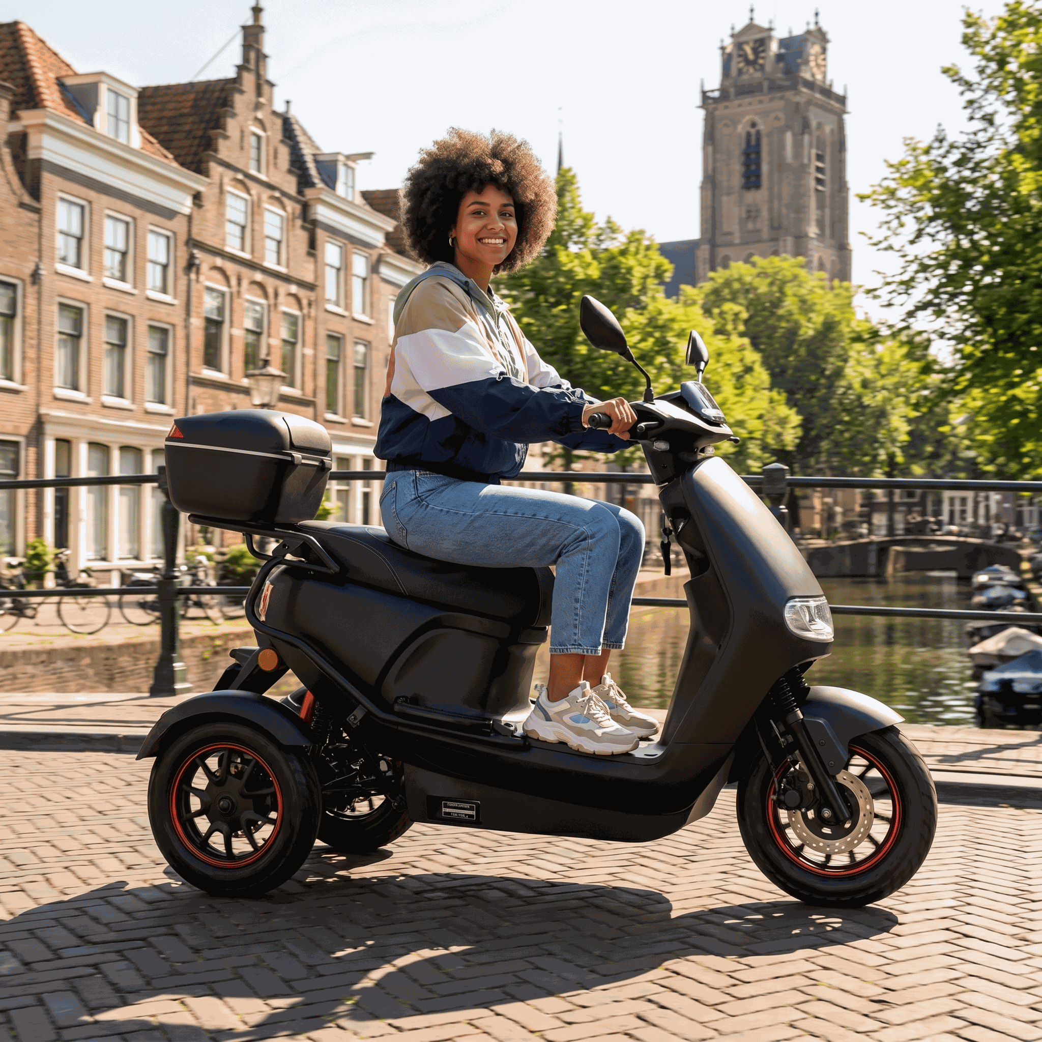 IVA TR3 2.0 Matzwart - Voordeelscooters.nl
