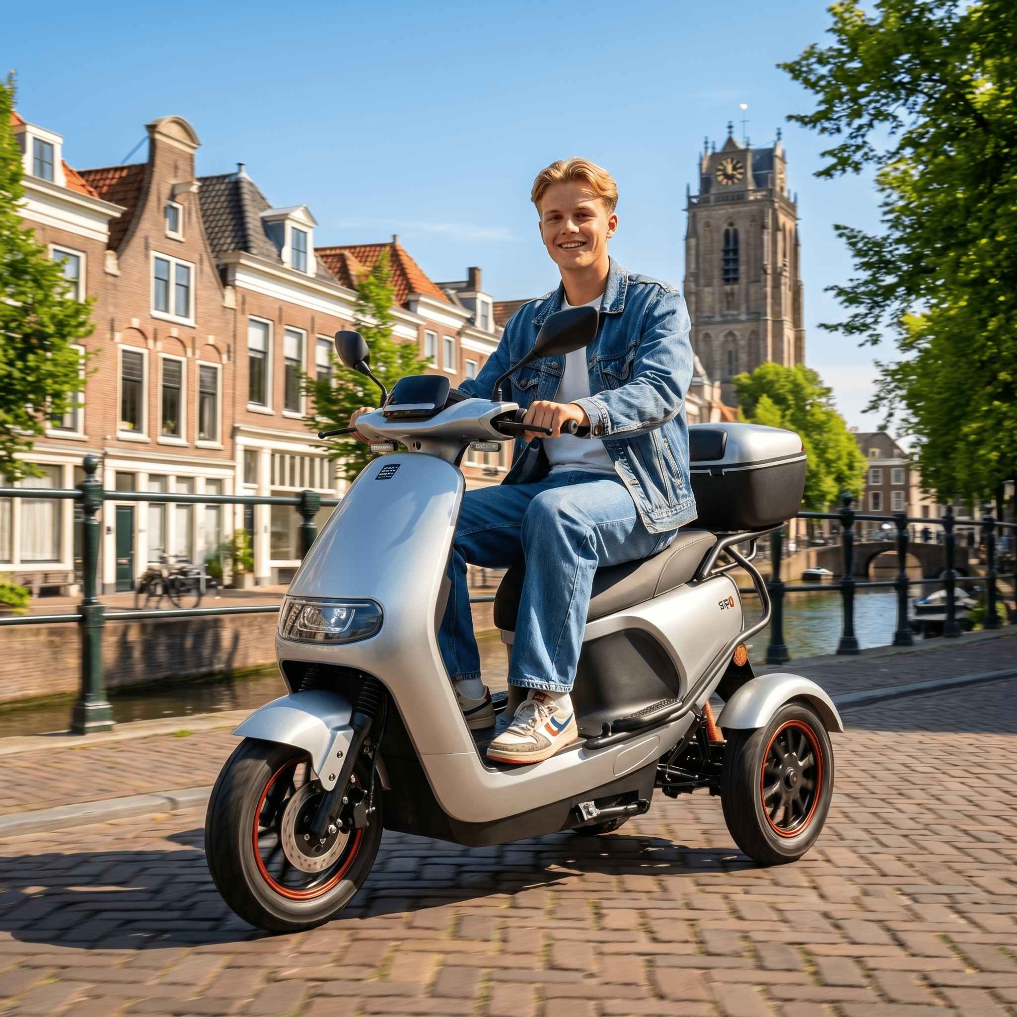 IVA TR3 2.0 Zilver - Voordeelscooters.nl