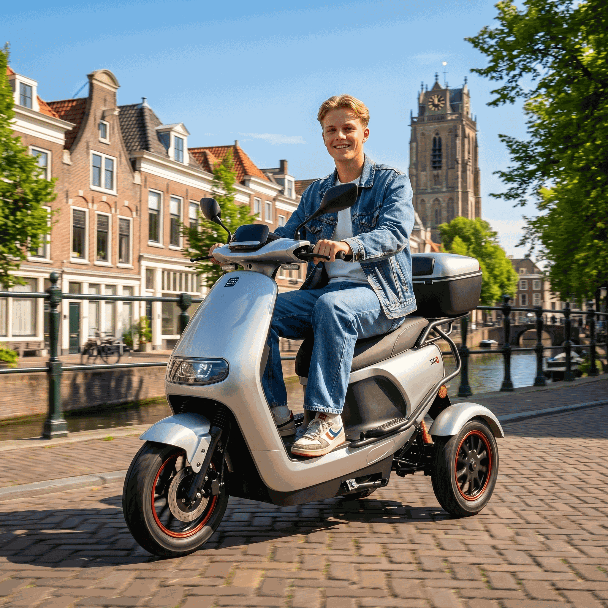 IVA TR3 2.0 Zilver - Voordeelscooters.nl