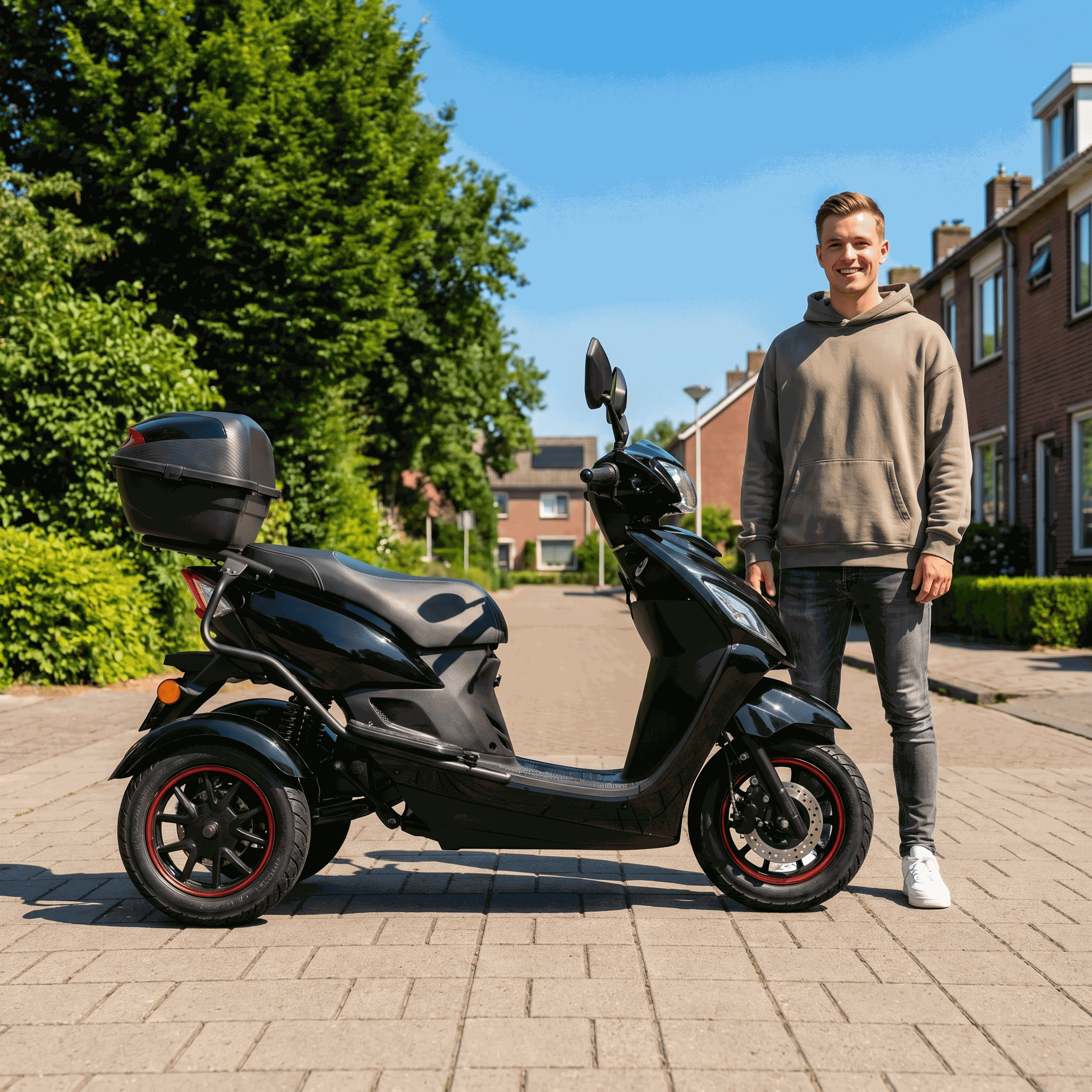 IVA T3 2.0 Zwart - Voordeelscooters.nl