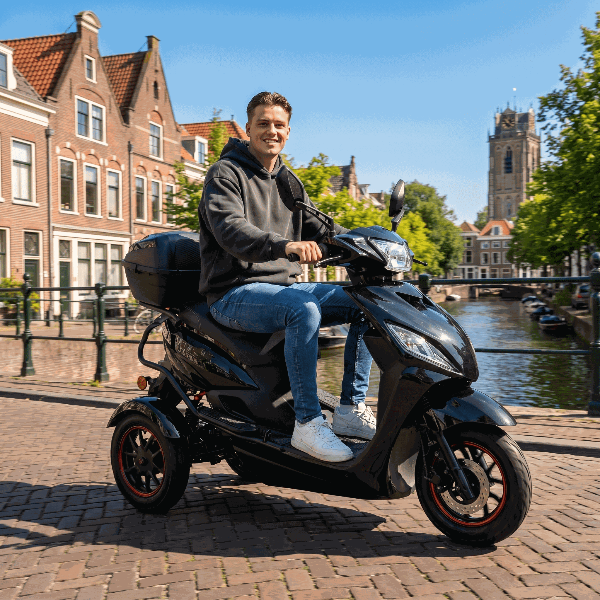 IVA T3 2.0 Zwart - Voordeelscooters.nl