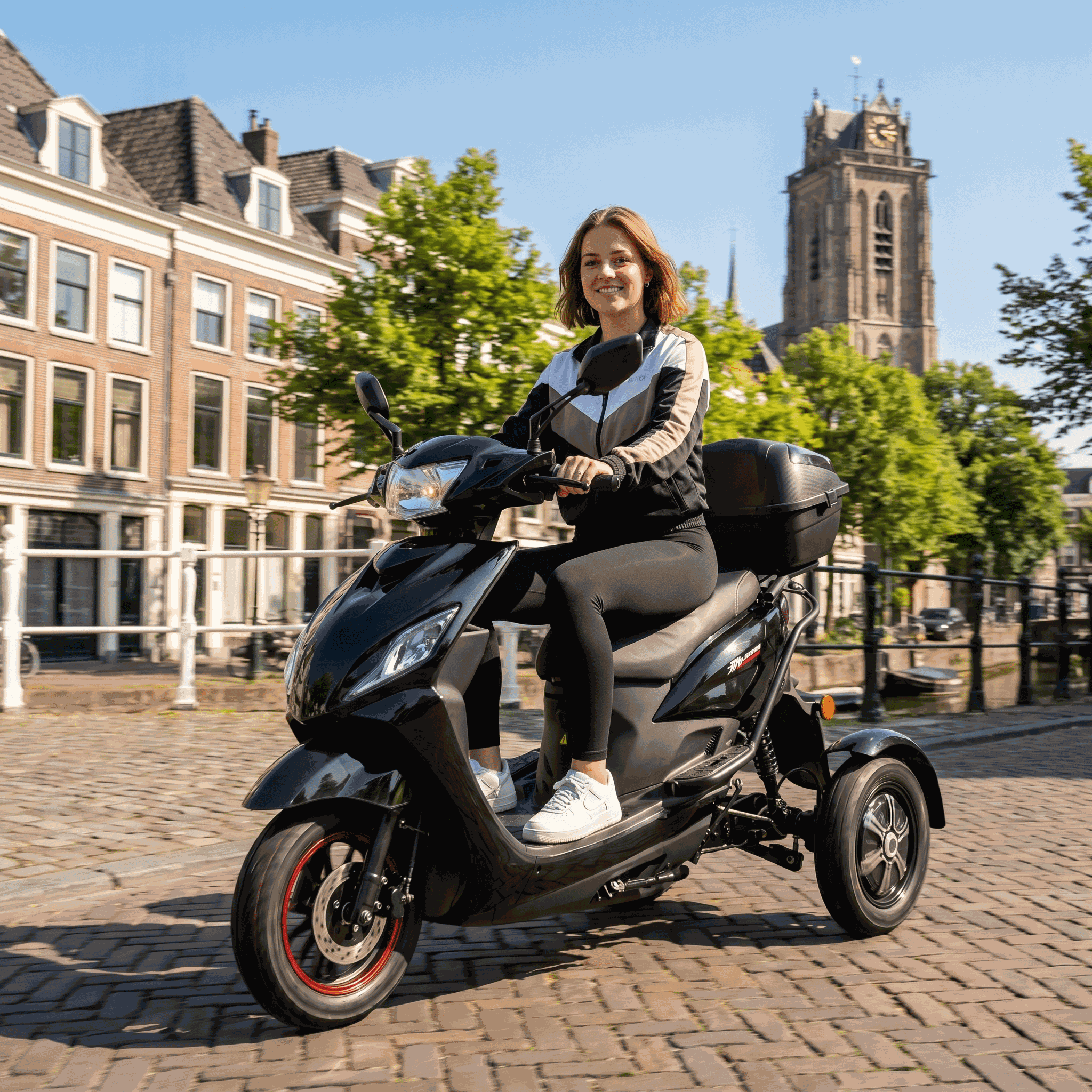 IVA T3 2.0 Sport Zwart - Voordeelscooters.nl
