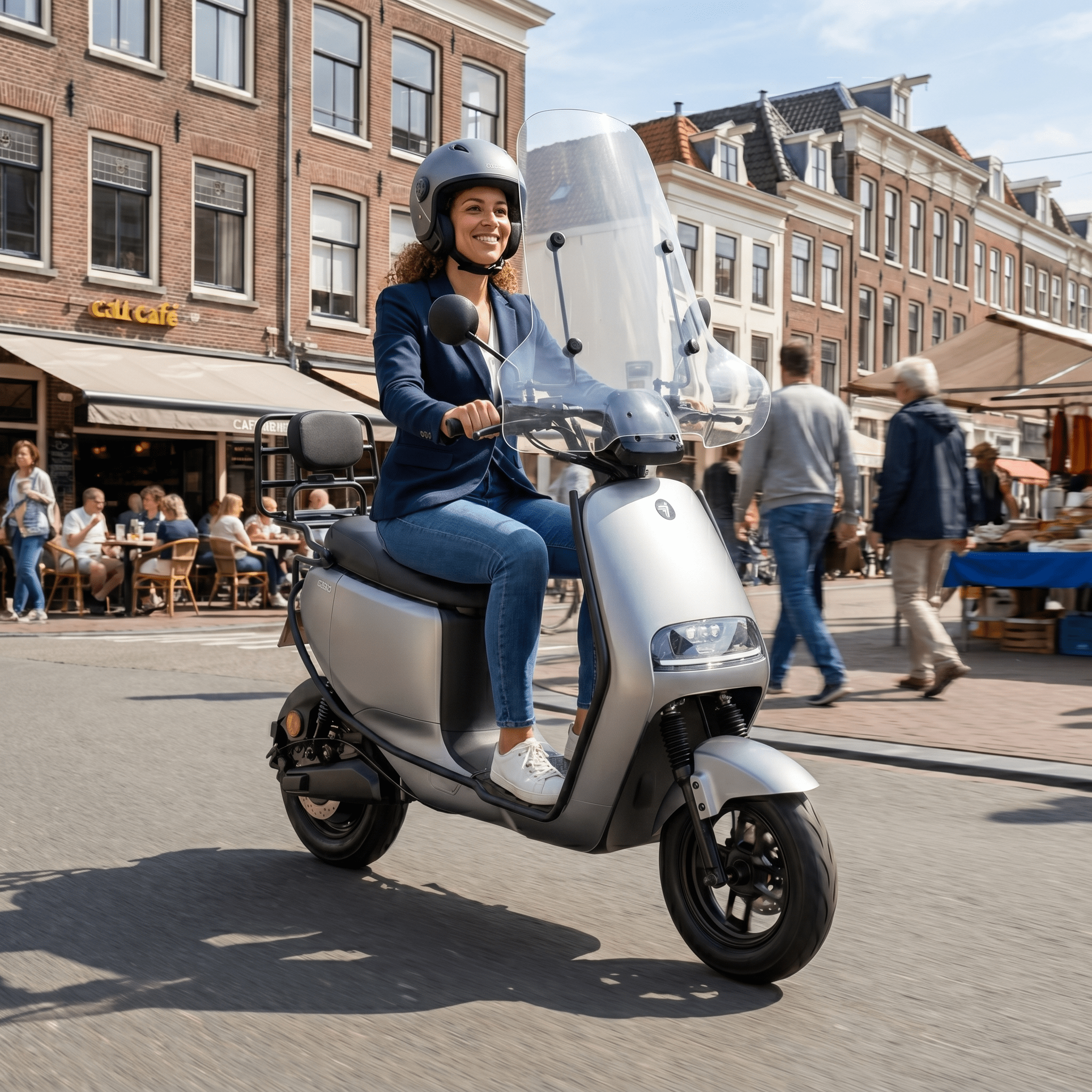 Senzo Balance 2.0 Special Mat Zilver - Voordeelscooters.nl