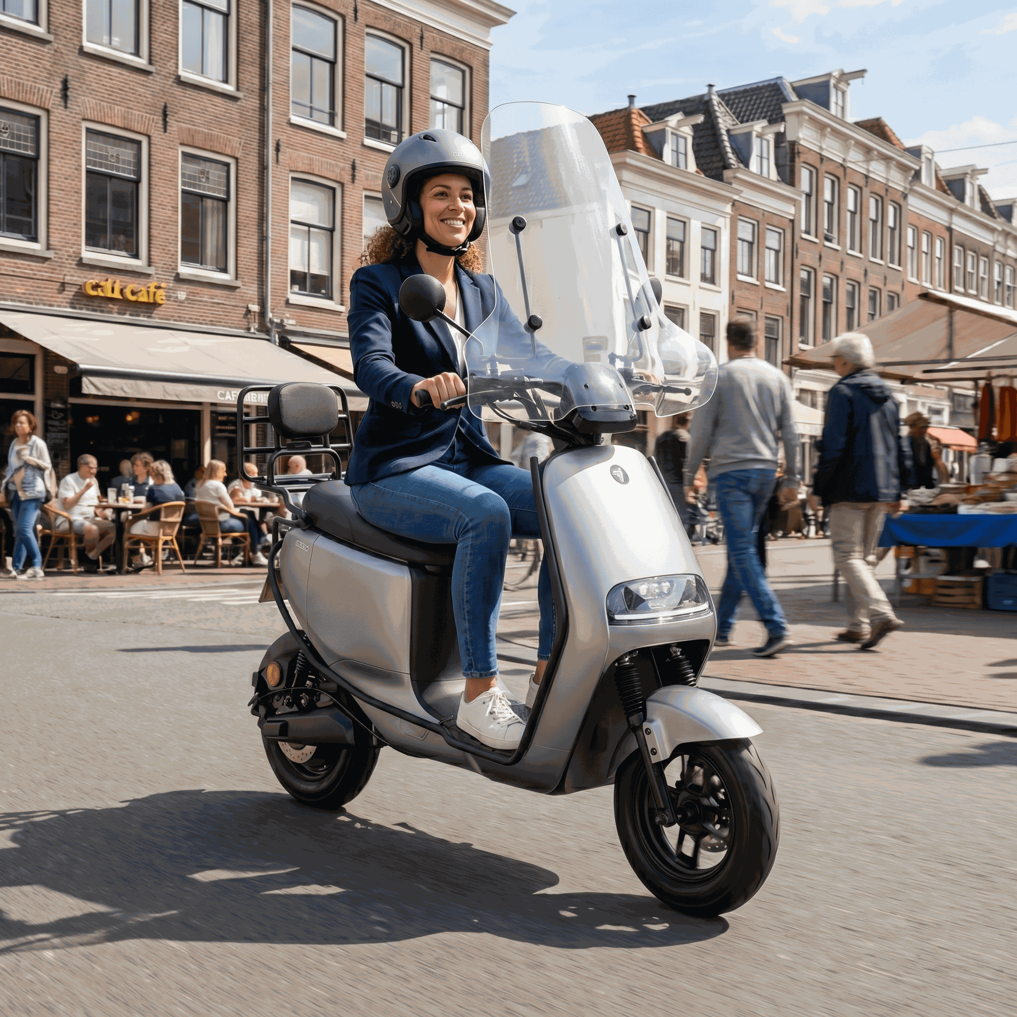 Senzo Balance 2.0 Special Mat Zilver - Voordeelscooters.nl
