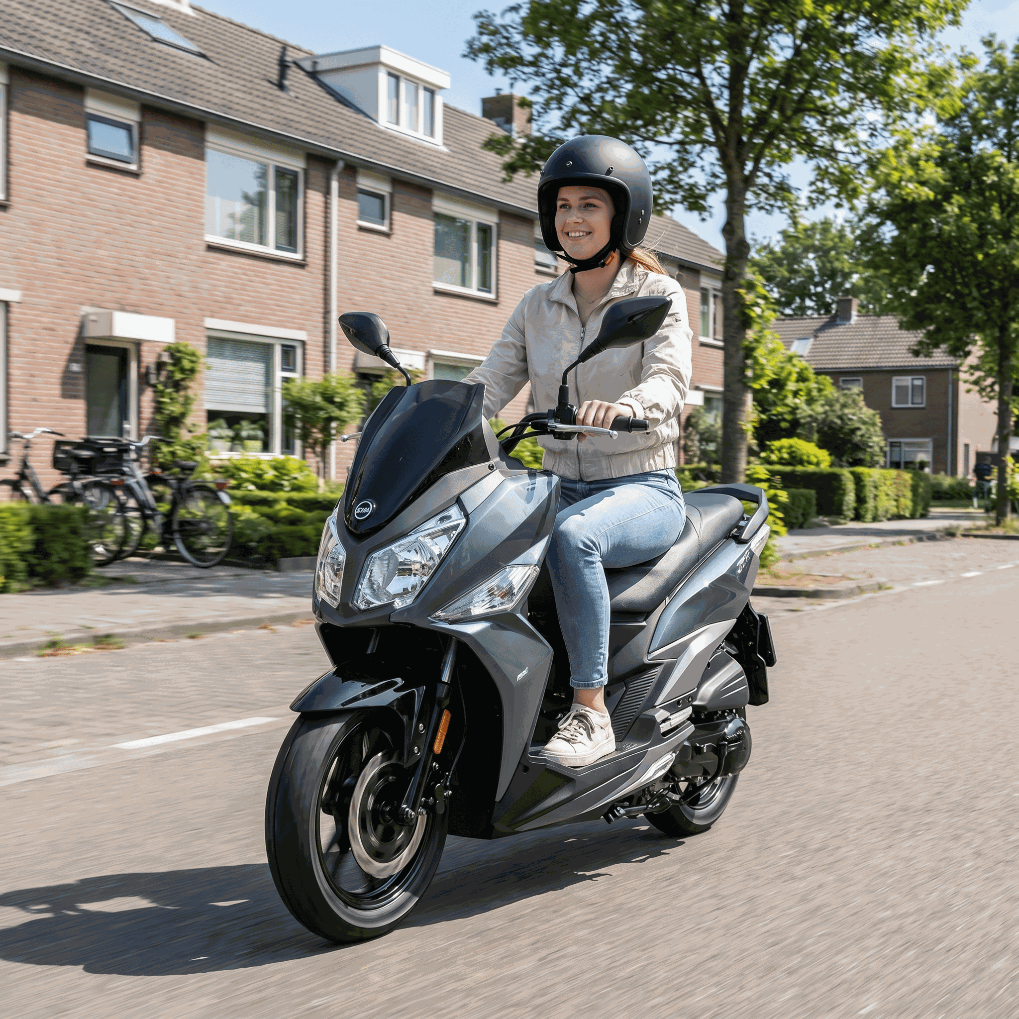 Sym Jet14 Blauw - Voordeelscooters.nl