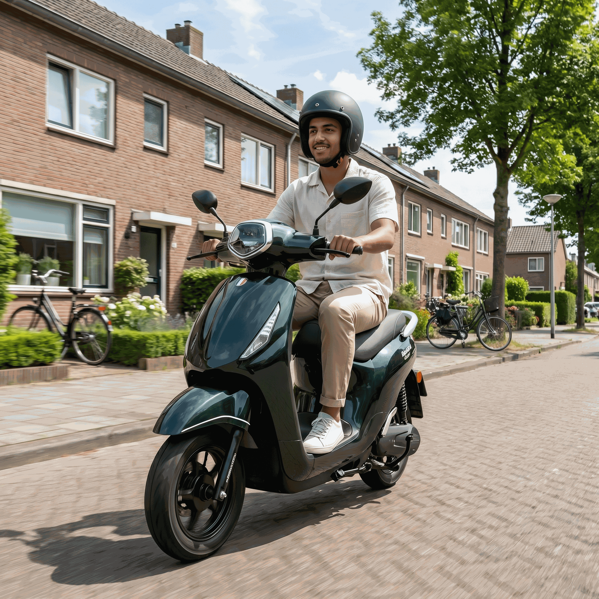 Senzo Ravello Mat Groen - Voordeelscooters.nl