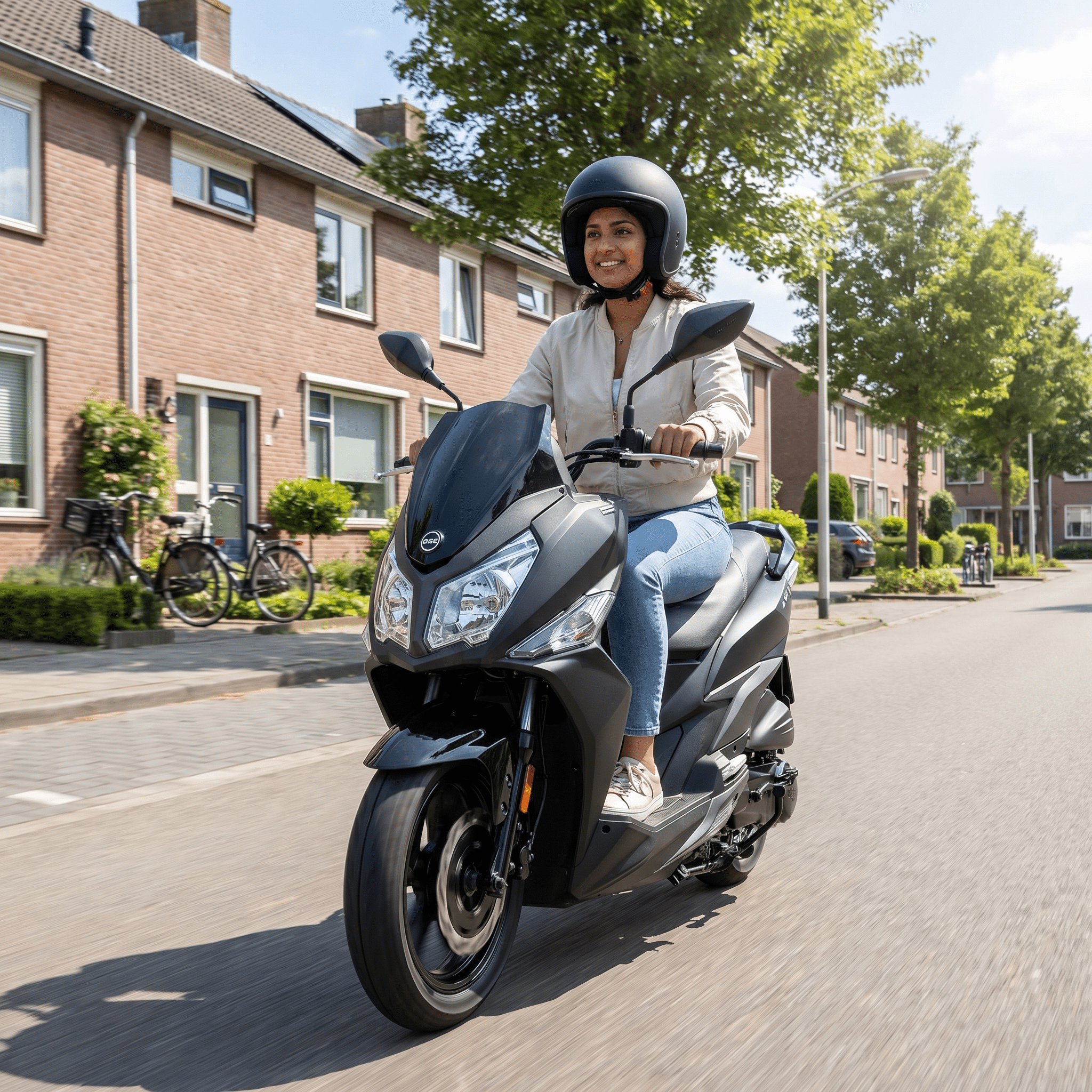 SYM Jet 14 Mat Zwart - Voordeelscooters.nl
