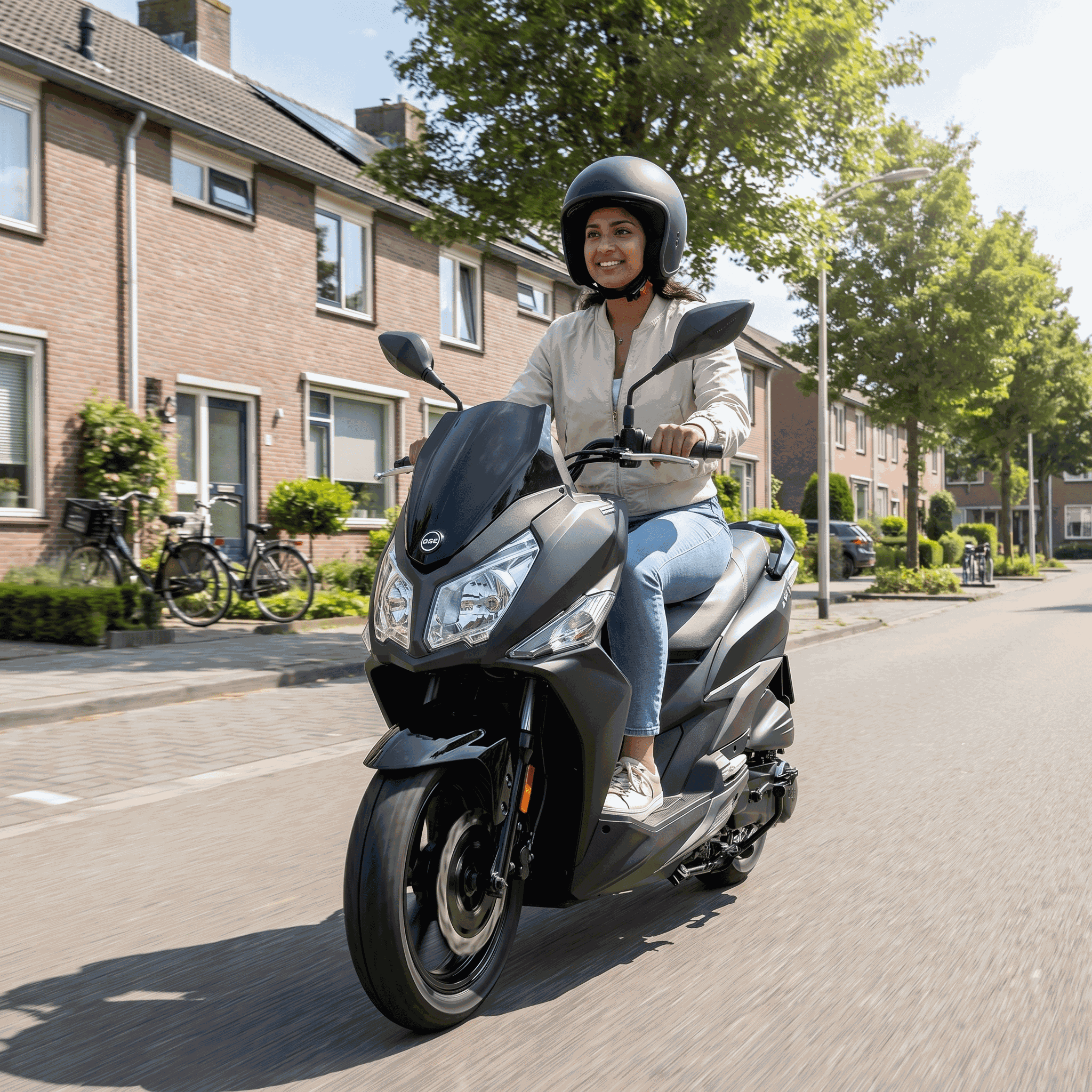 SYM Jet 14 Mat Zwart - Voordeelscooters.nl