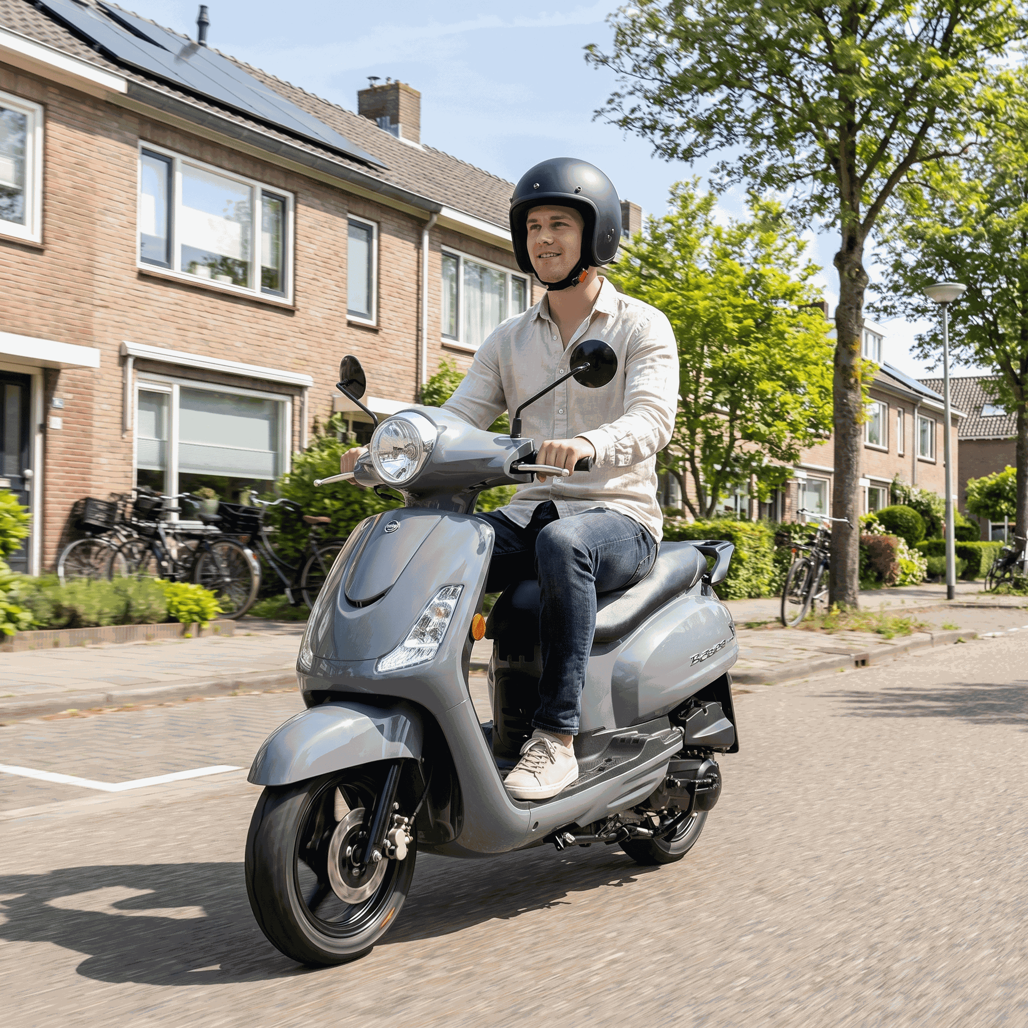 SYM Fiddle 2 Grijs - Voordeelscooters.nl