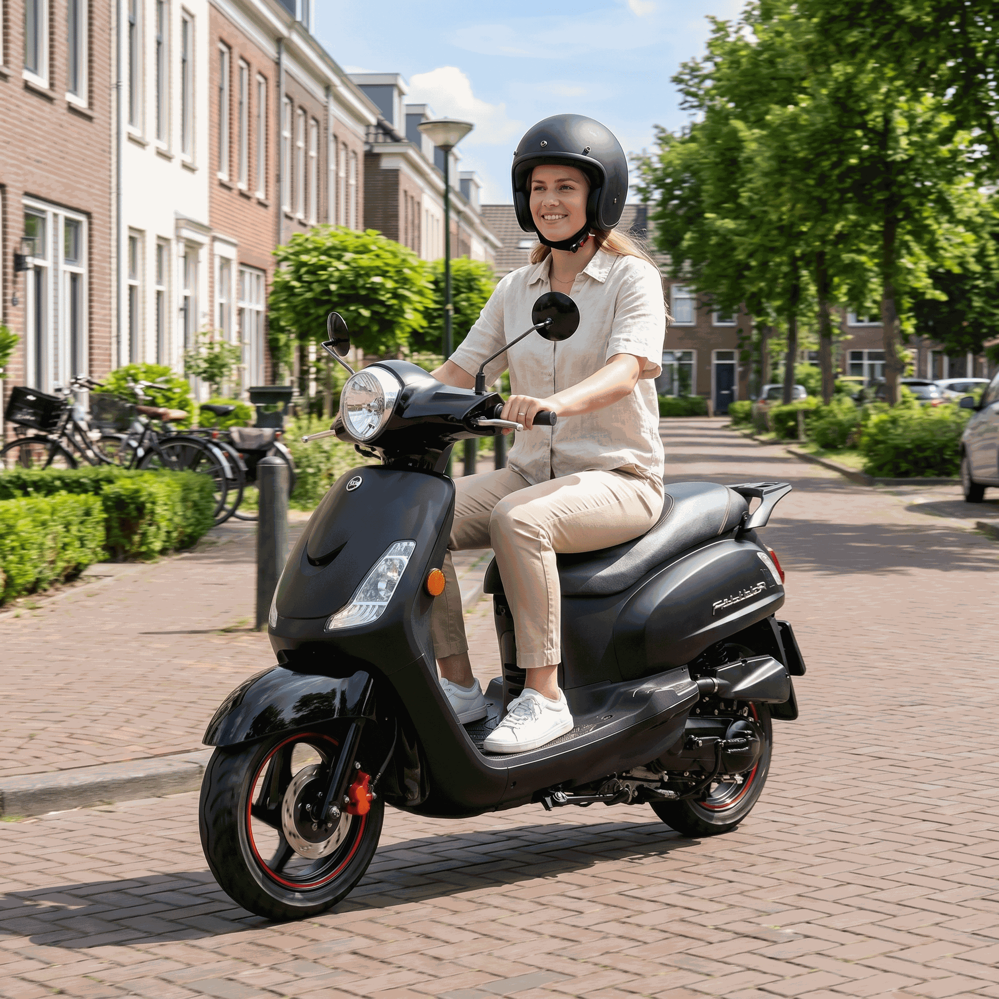 SYM Orbit 3 Mat Zwart - Voordeelscooters.nl