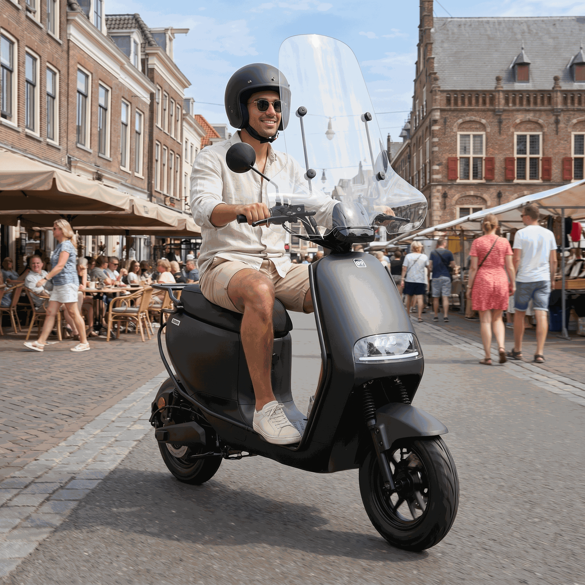 Senzo Balance 2.0 Special Matzwart - Voordeelscooters.nl