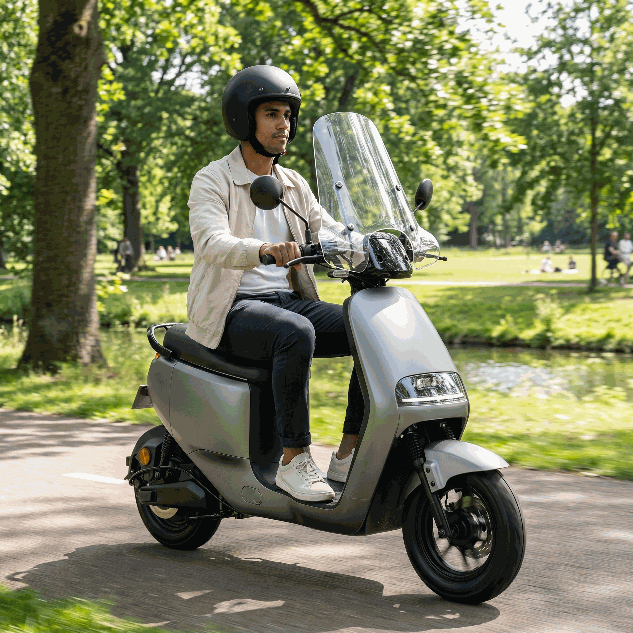 Senzo Balance 2.0 Mat Zilver - Voordeelscooters.nl