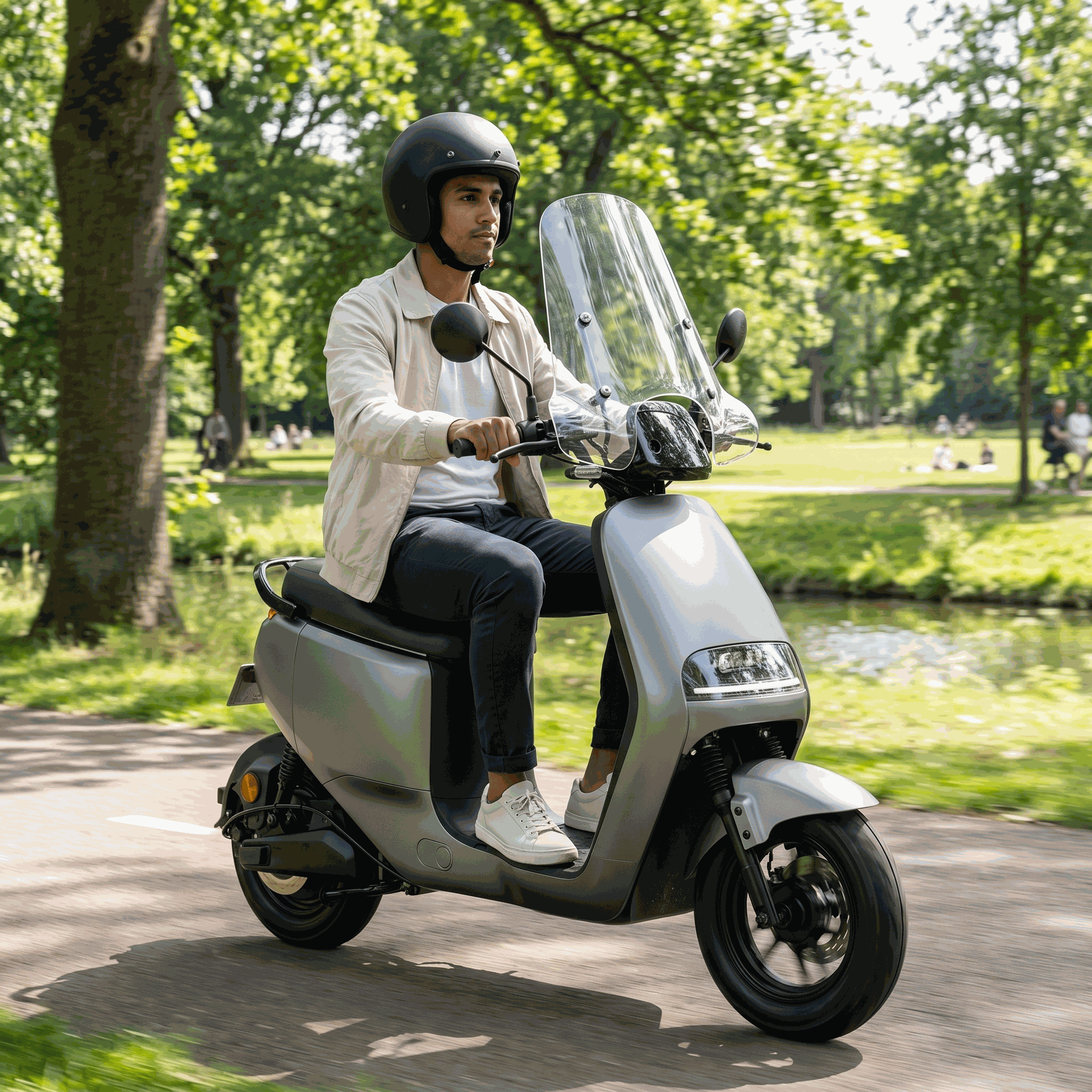 Senzo Balance 2.0 Mat Zilver - Voordeelscooters.nl