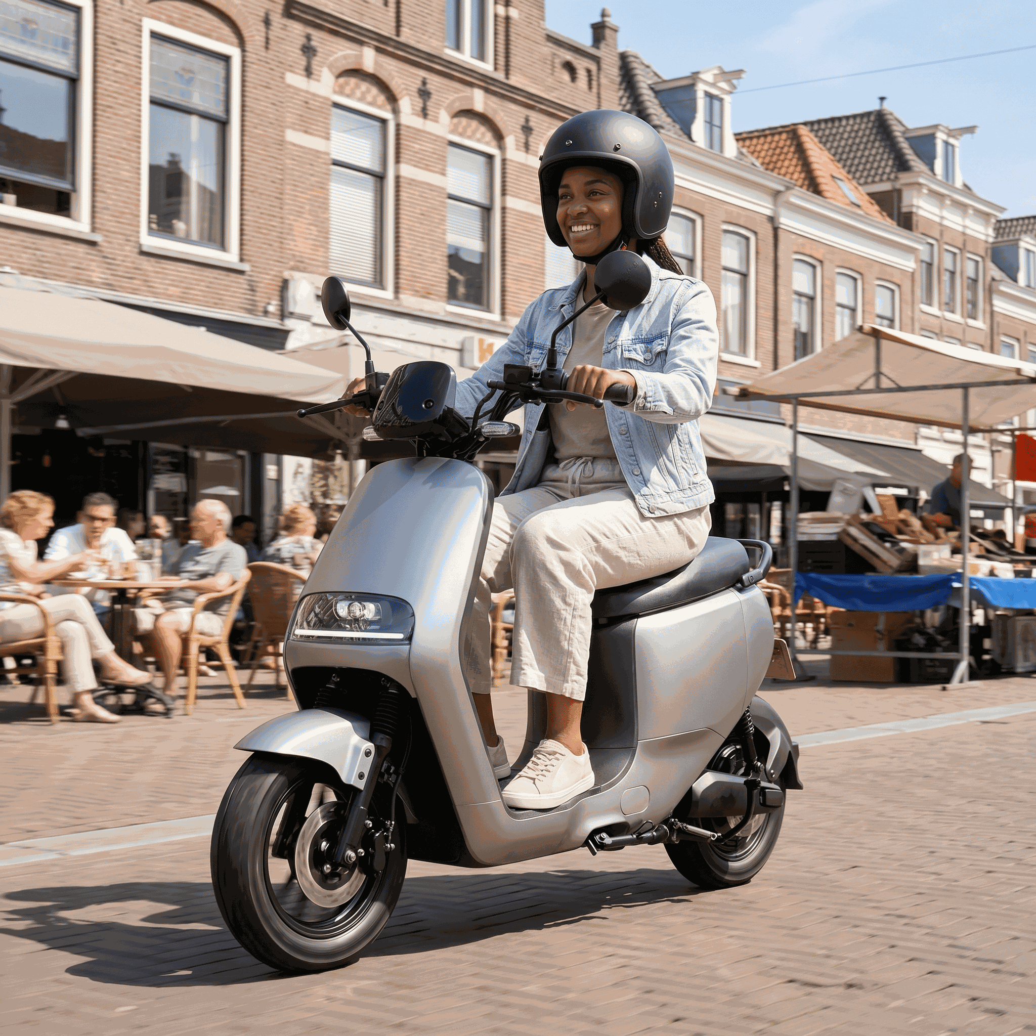 Senzo Balance 2.0 Mat Zilver - Voordeelscooters.nl