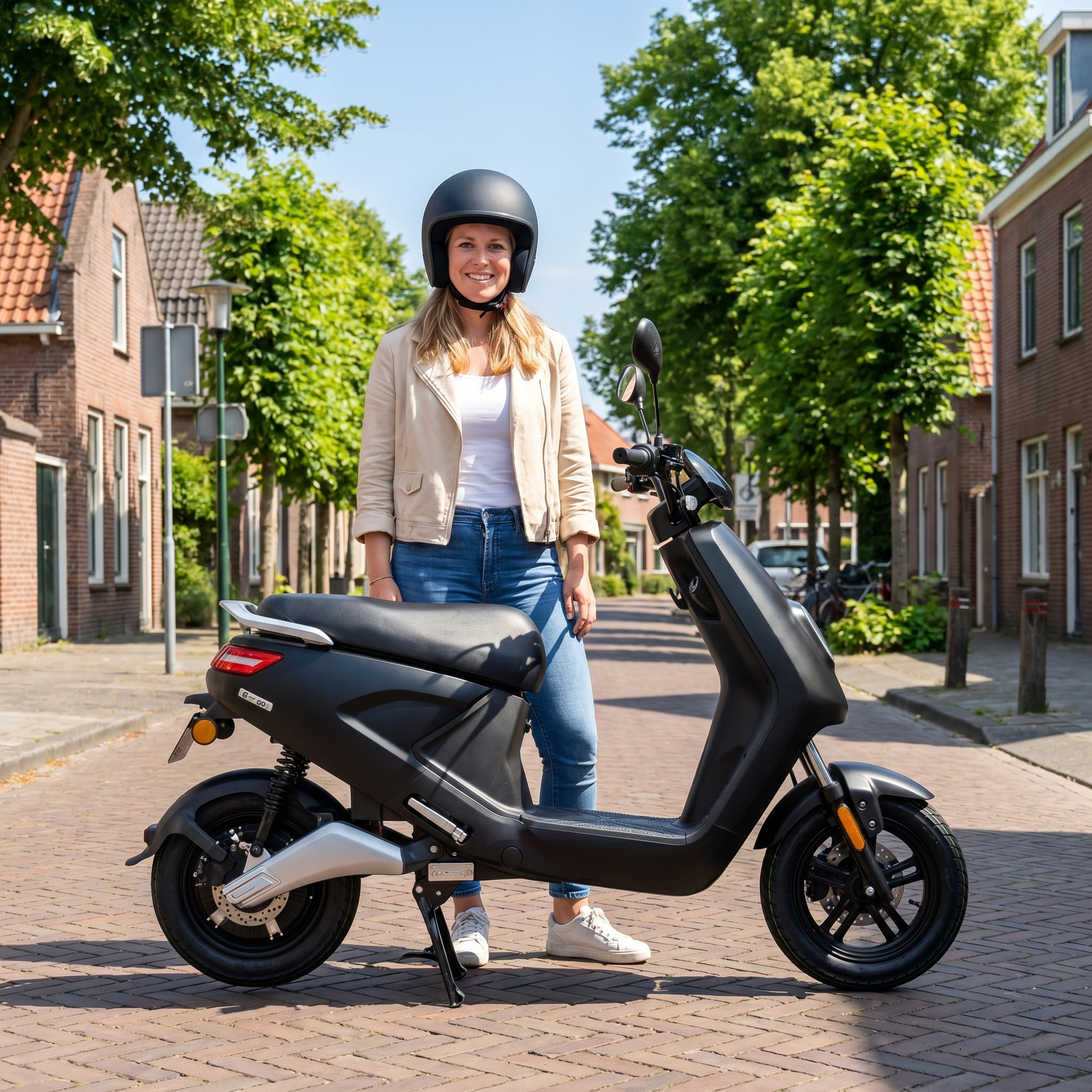 IVA E-GO S4 Matzwart - Voordeelscooters.nl