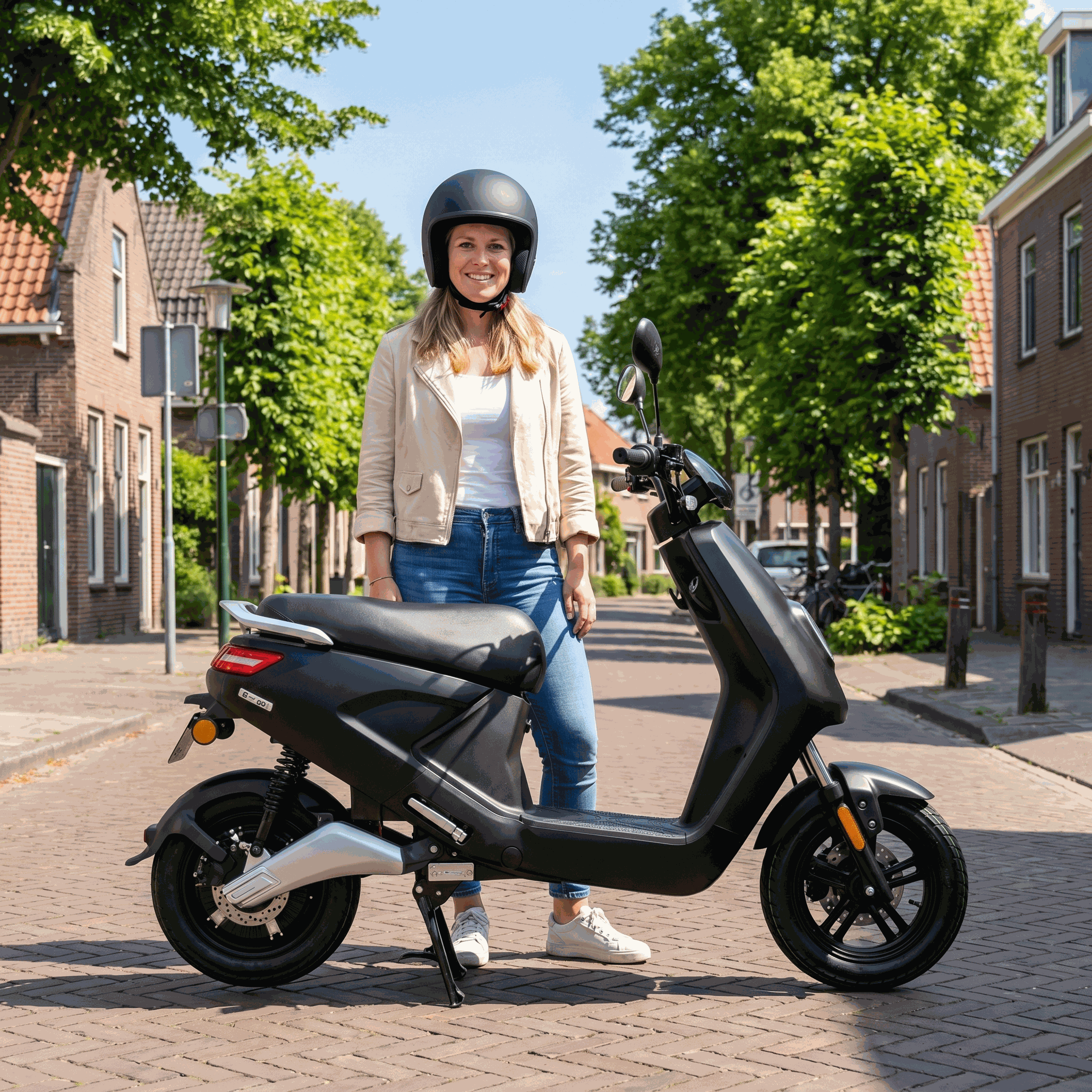 IVA E-GO S4 Matzwart - Voordeelscooters.nl