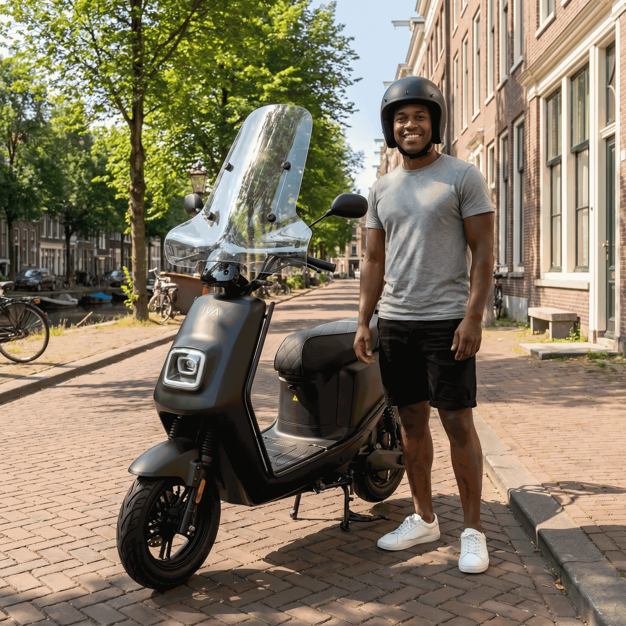 IVA E-GO S4 2.0 Special Matzwart - Voordeelscooters.nl