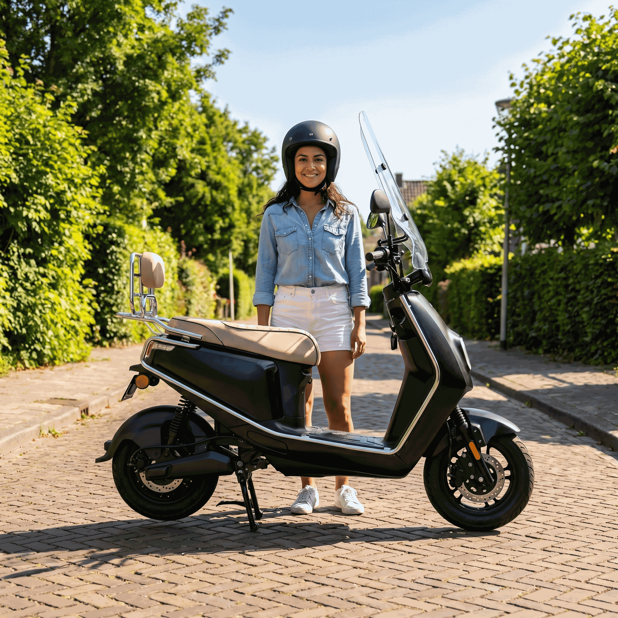 IVA E-GO S4 2.0 Special Zwart - Voordeelscooters.nl
